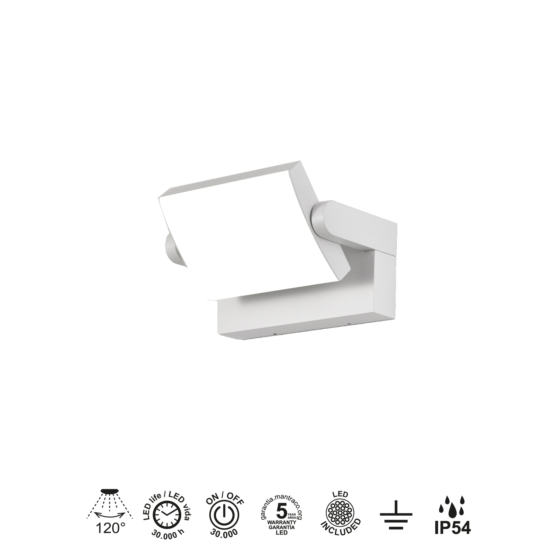 COOPER * APPLIQUE LED 20W 3000K BIANCO