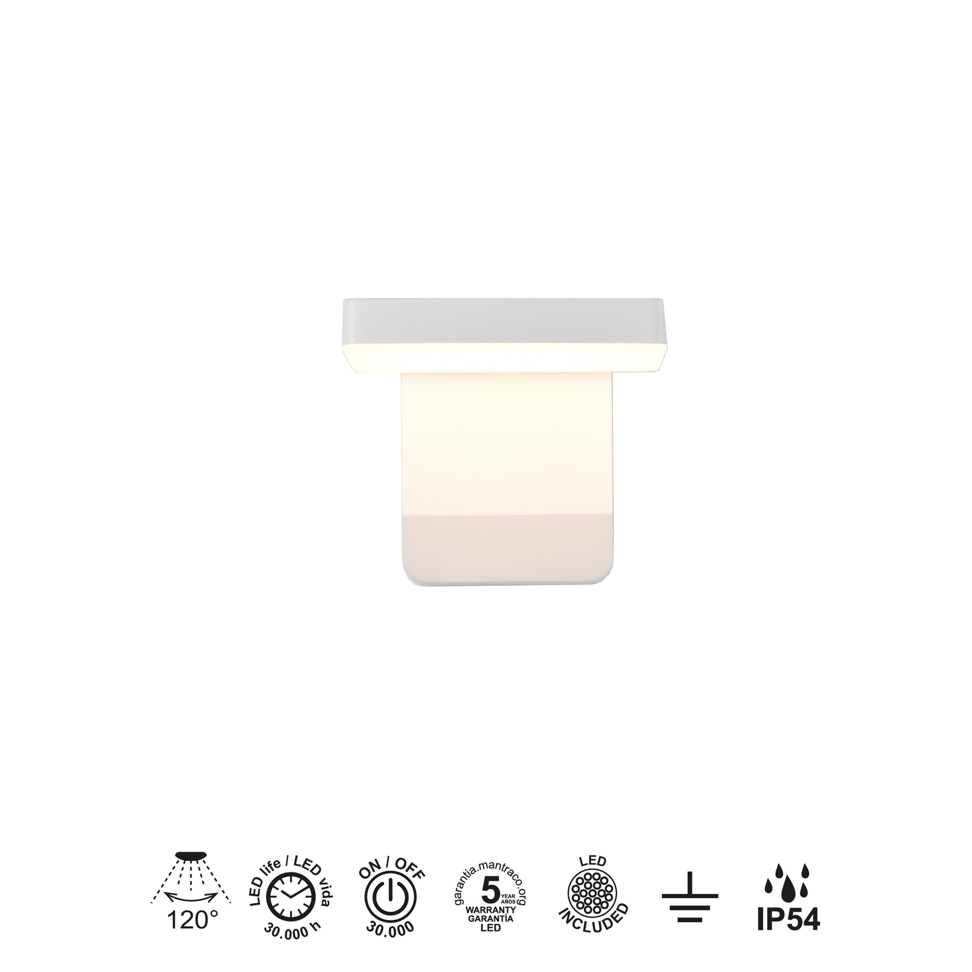 Cooper · Apliques · Blanc