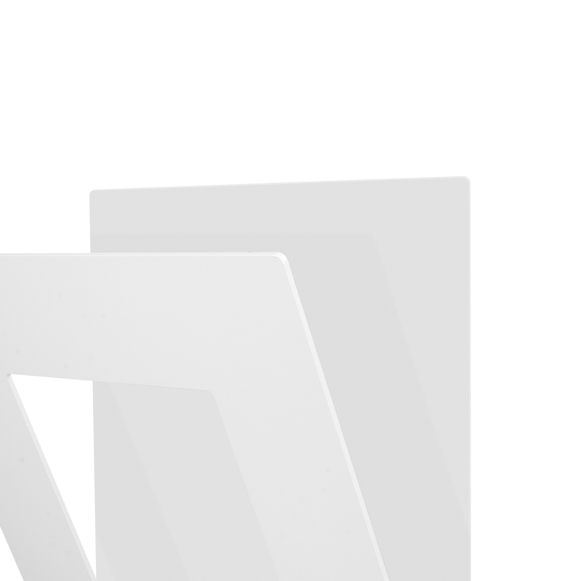 DALIA * APPLIQUE QUADRATO 40W - BIANCO + BIANCO