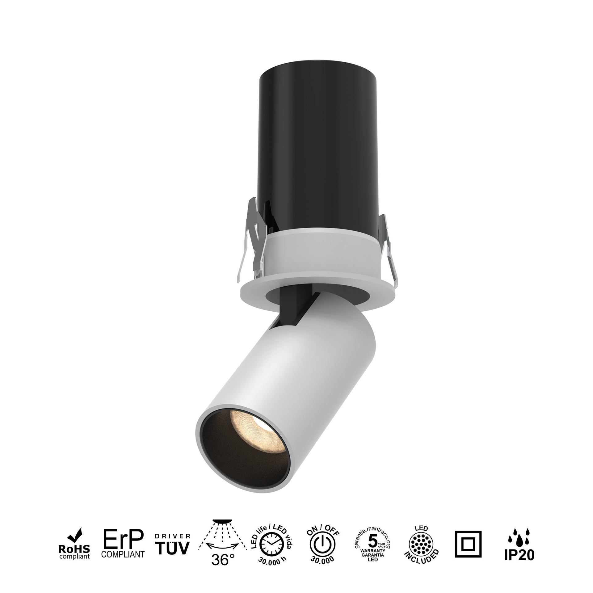 Garda Mini · Luminaires encastrés · Blanc