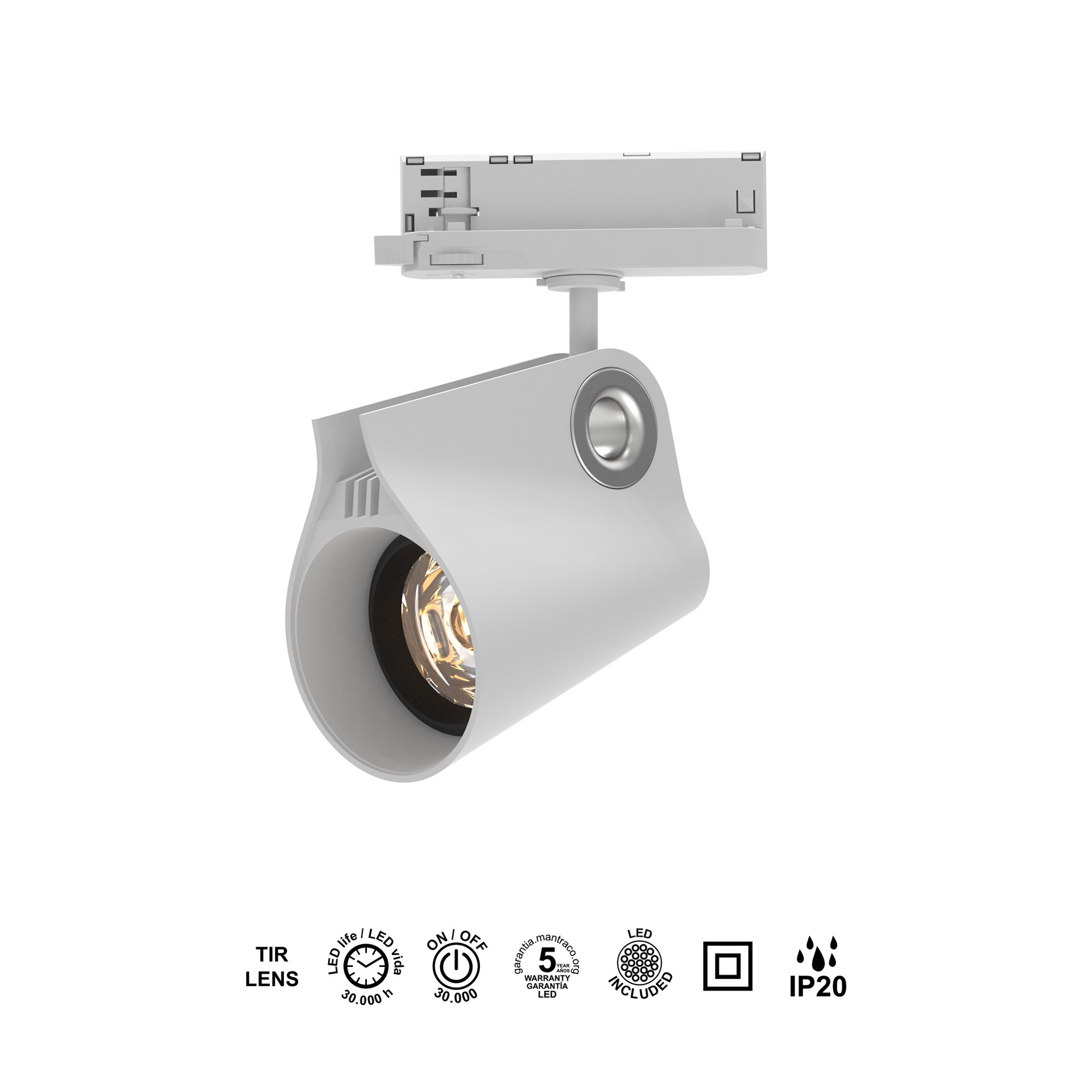 IPSILON * FARETTO BINARIO 35W 4000K BIANCO