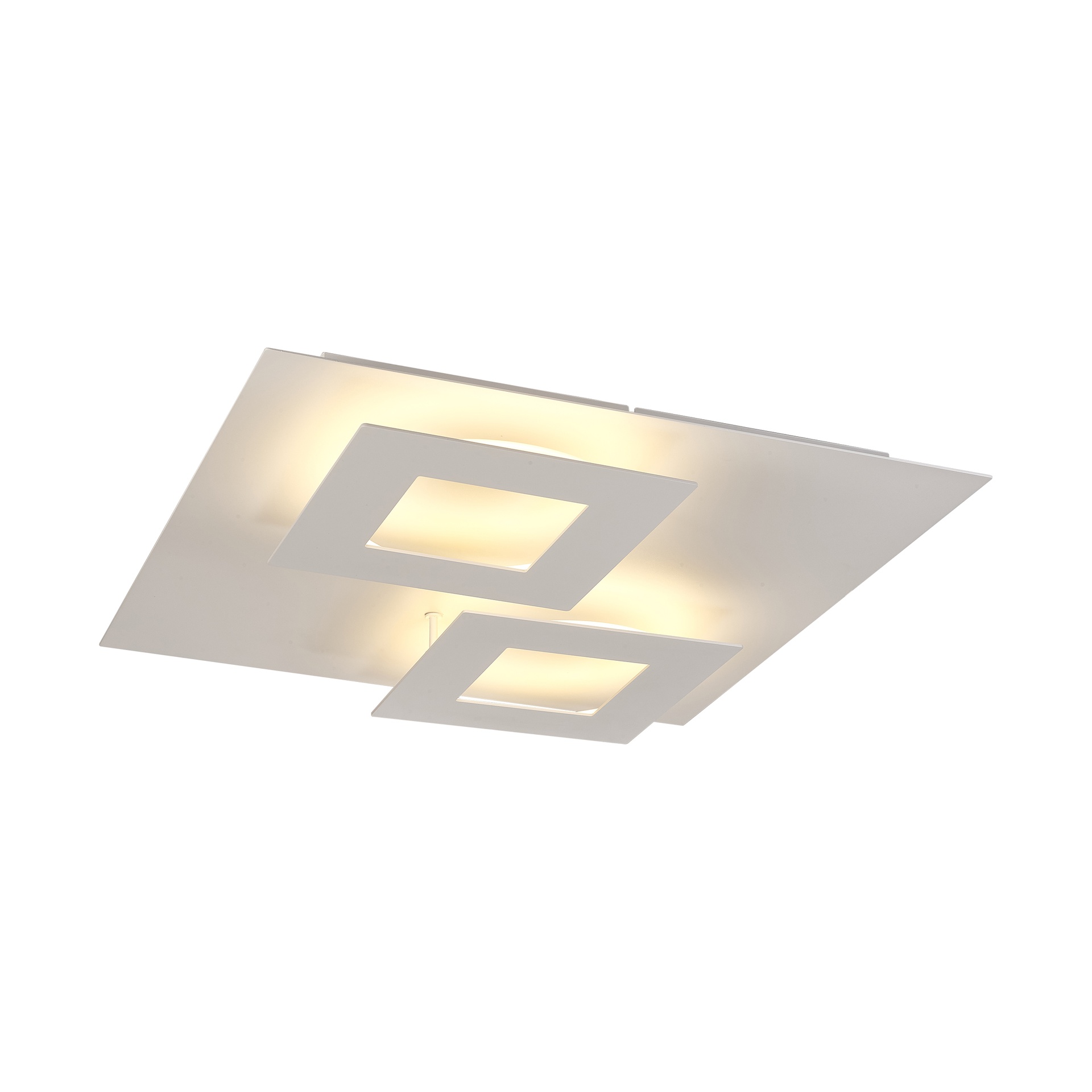 DALIA * SQUARE CEILING 24W+24W - WHITE + WHITE