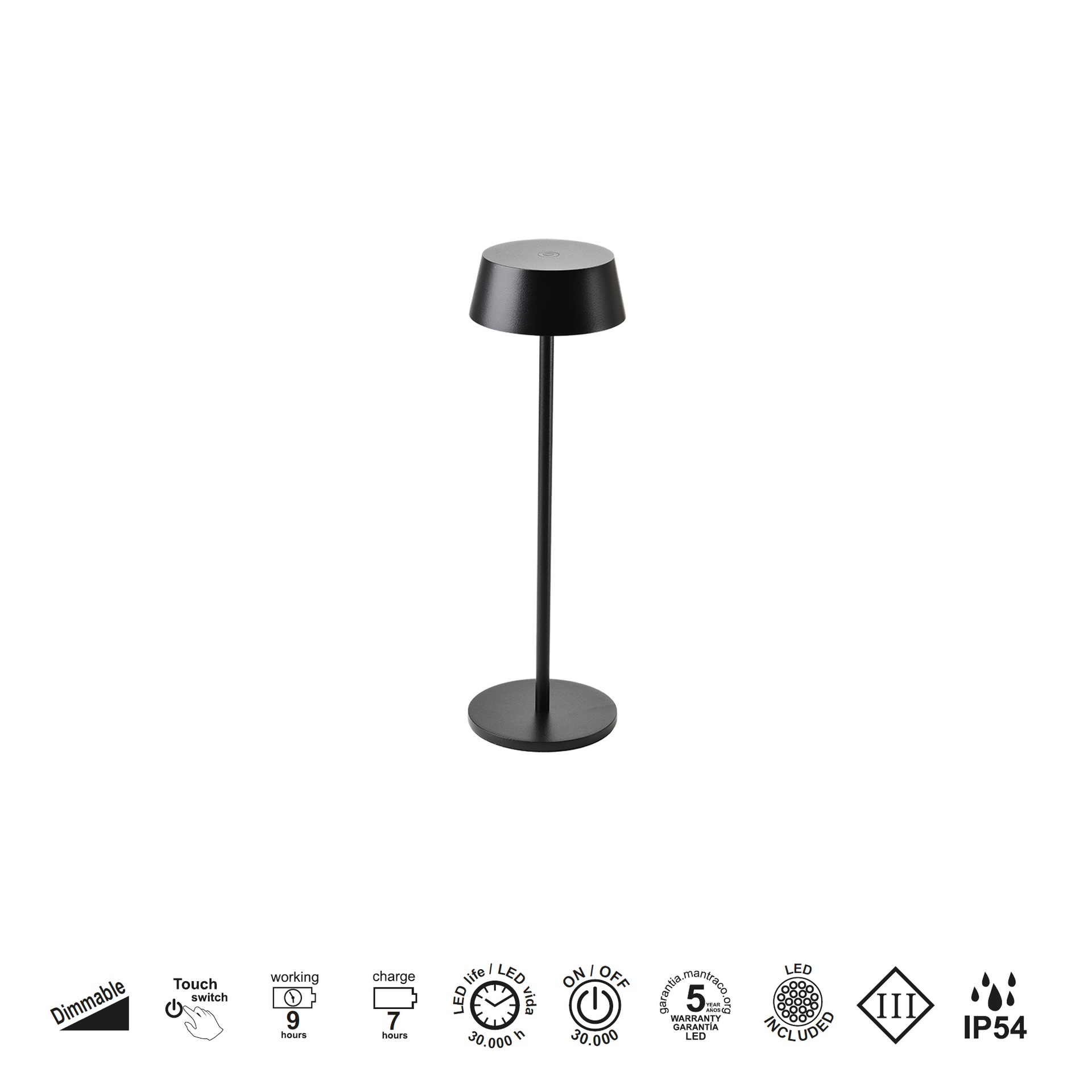 K4 · Lampes à poser · Noir