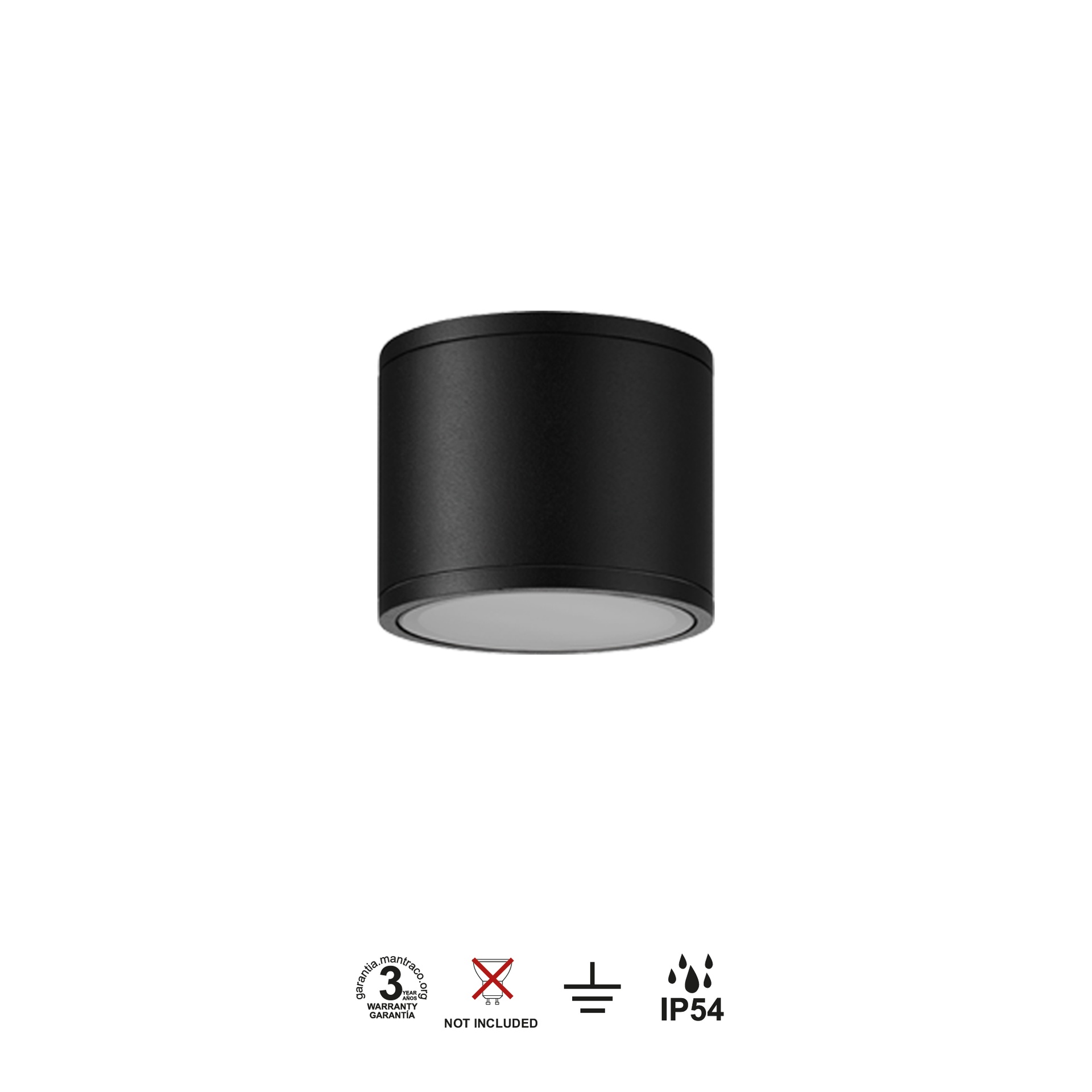 Kandanchu · Luminarias de techo · Black