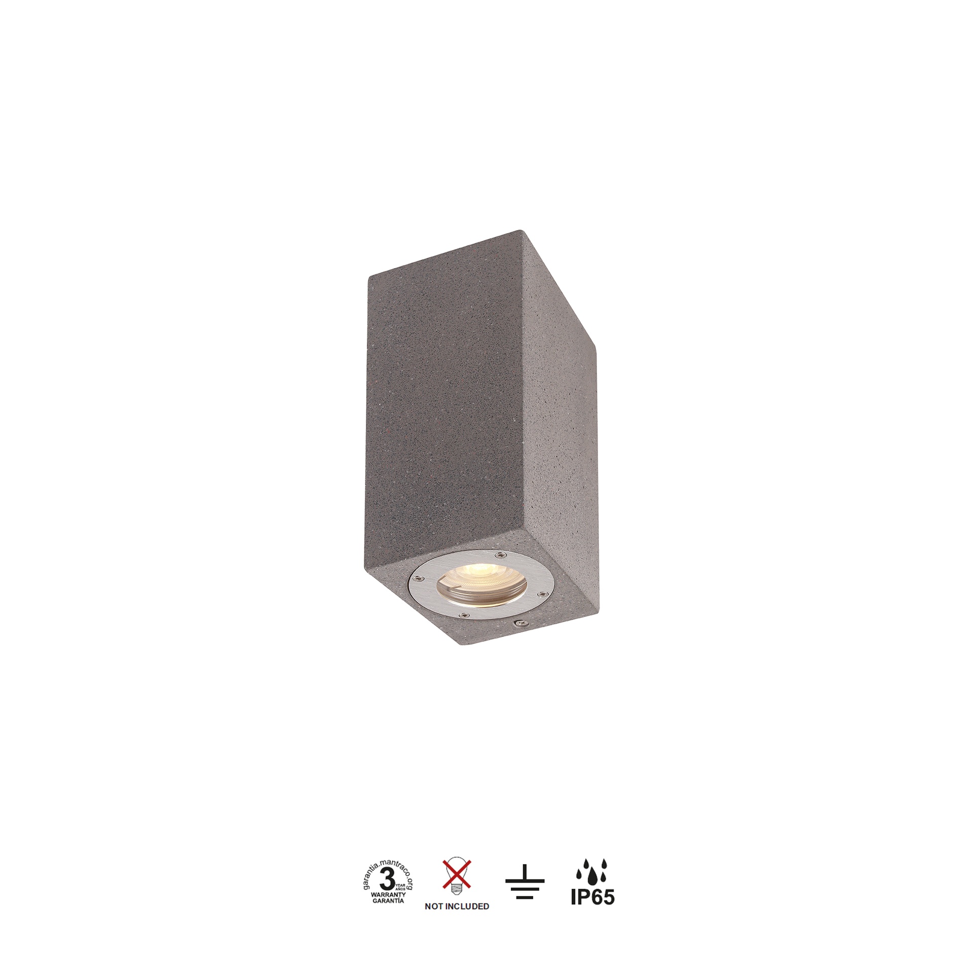 Levi · Luminarias de pared · Gris Oscuro