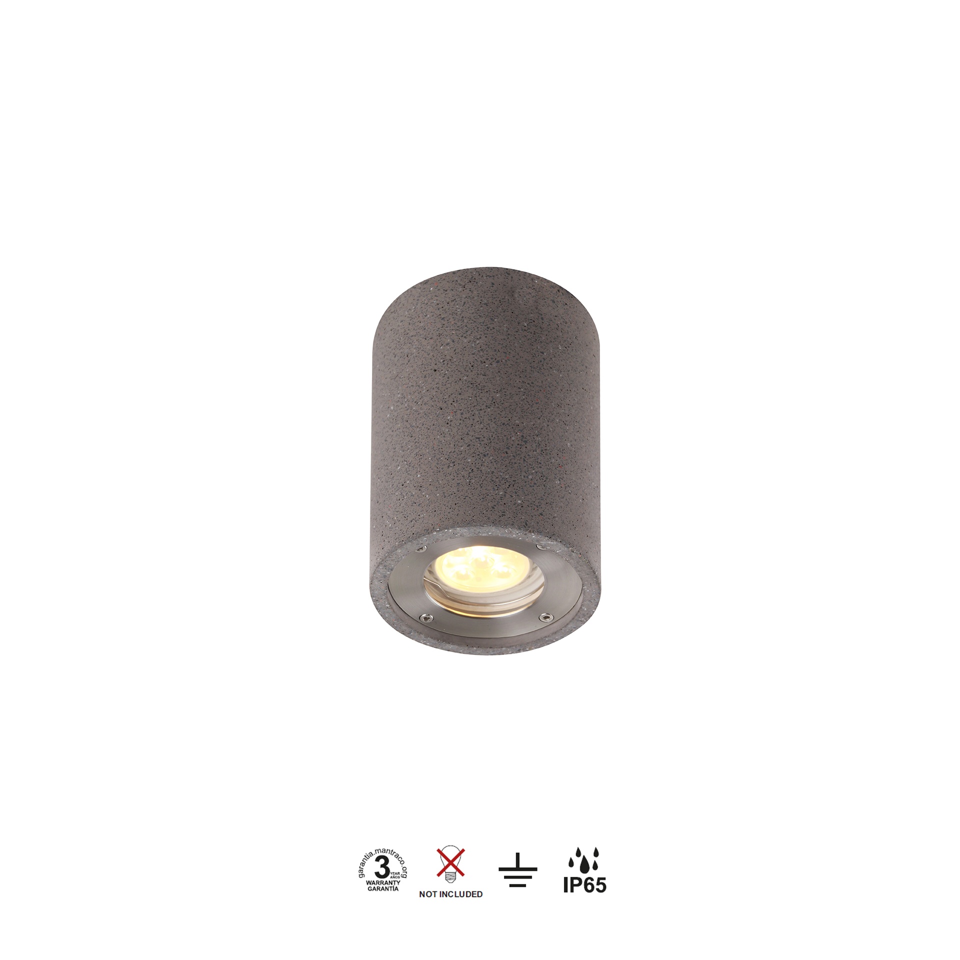 Levi · Luminarias de techo · Gris Oscuro