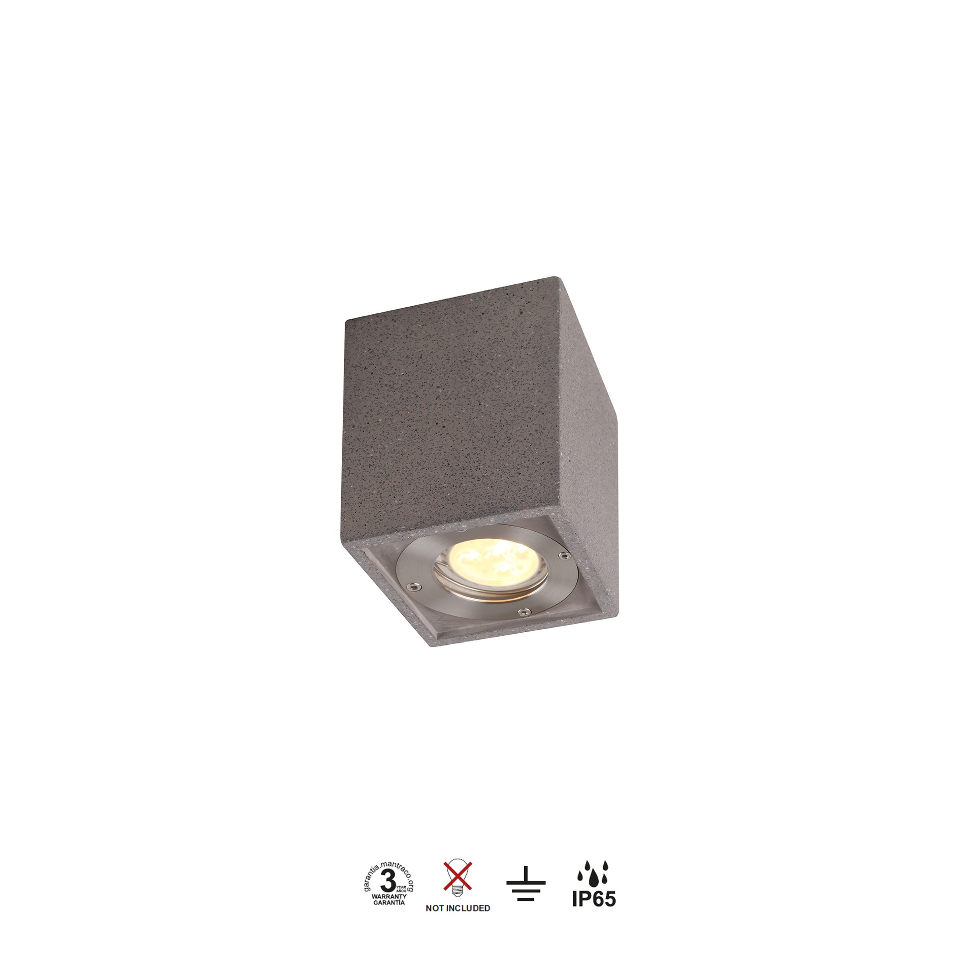 Levi · Luminarias de techo · Gris Oscuro