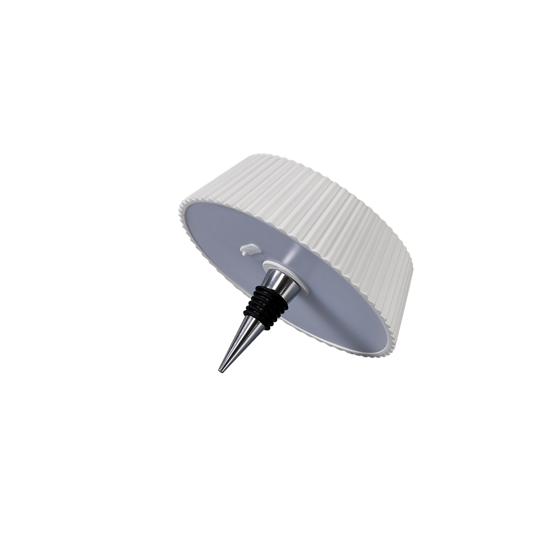 RELAX * TAPON BOTELLA LED BLANCO - RECARGABLE