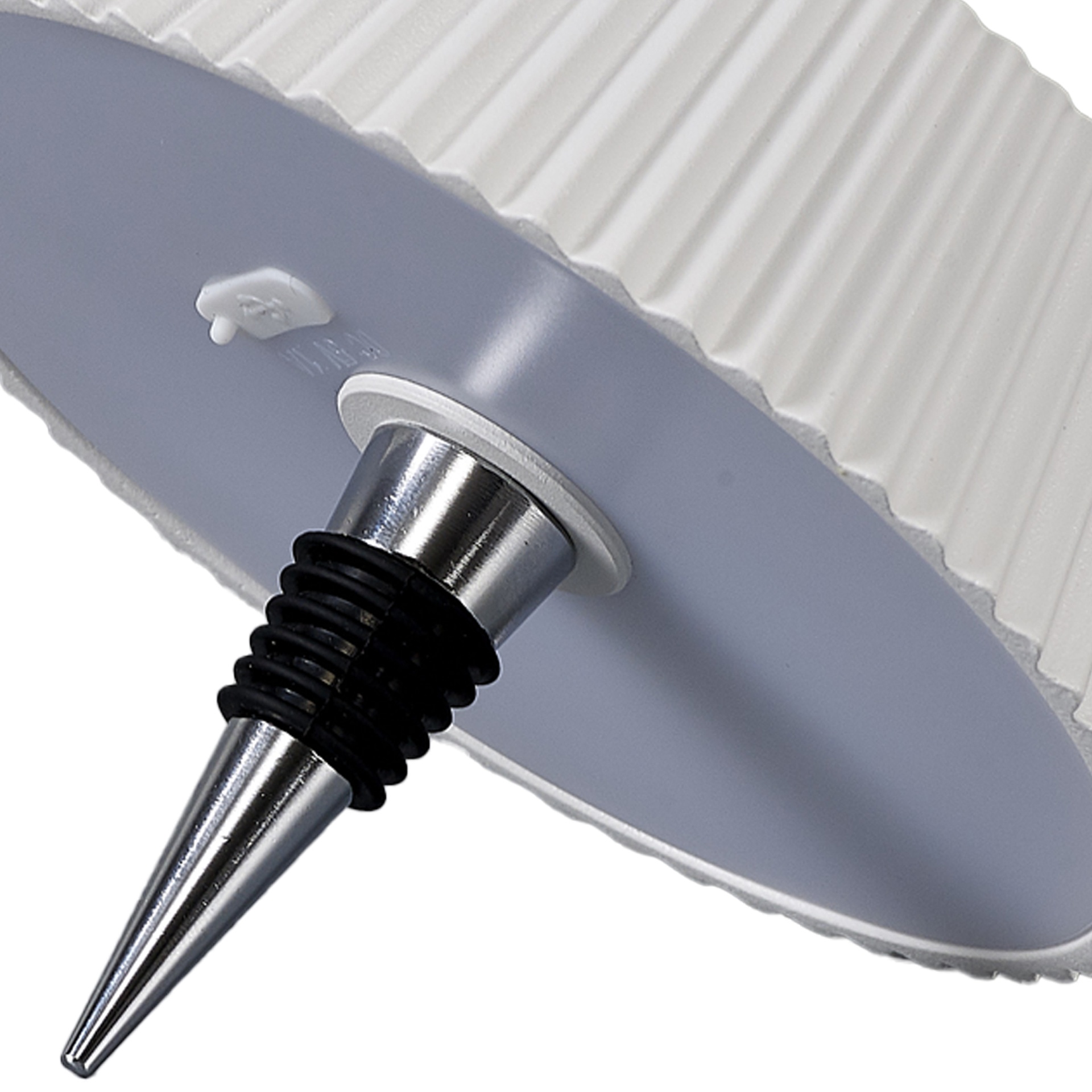 RELAX * TAPON BOTELLA LED BLANCO - RECARGABLE