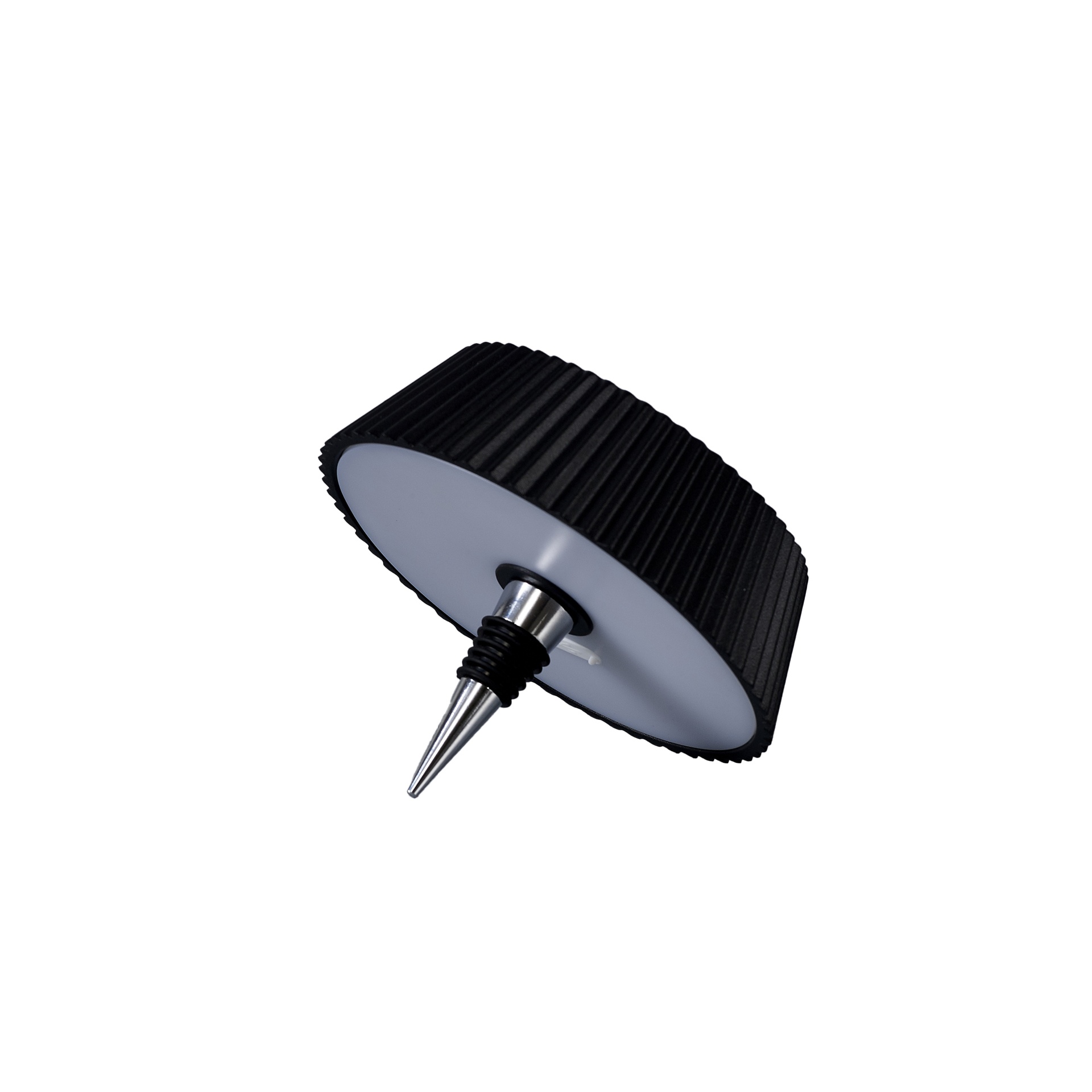 BOUCHON DE BOUTEILLE LED NOIR RELAX * - RECHARGEABLE