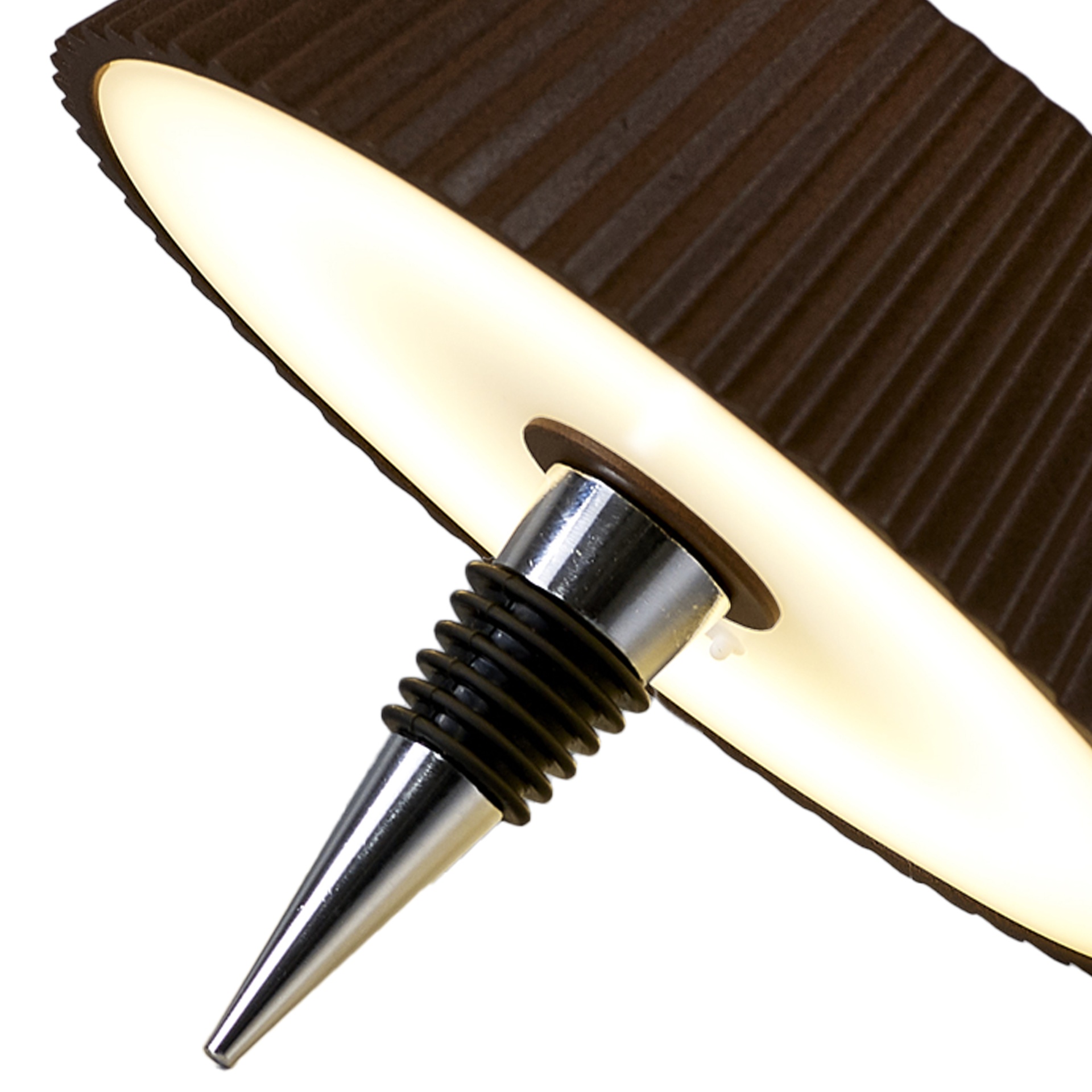 RELAX * LED BOTTLE CAP CORTEN - RECHARGEABLE