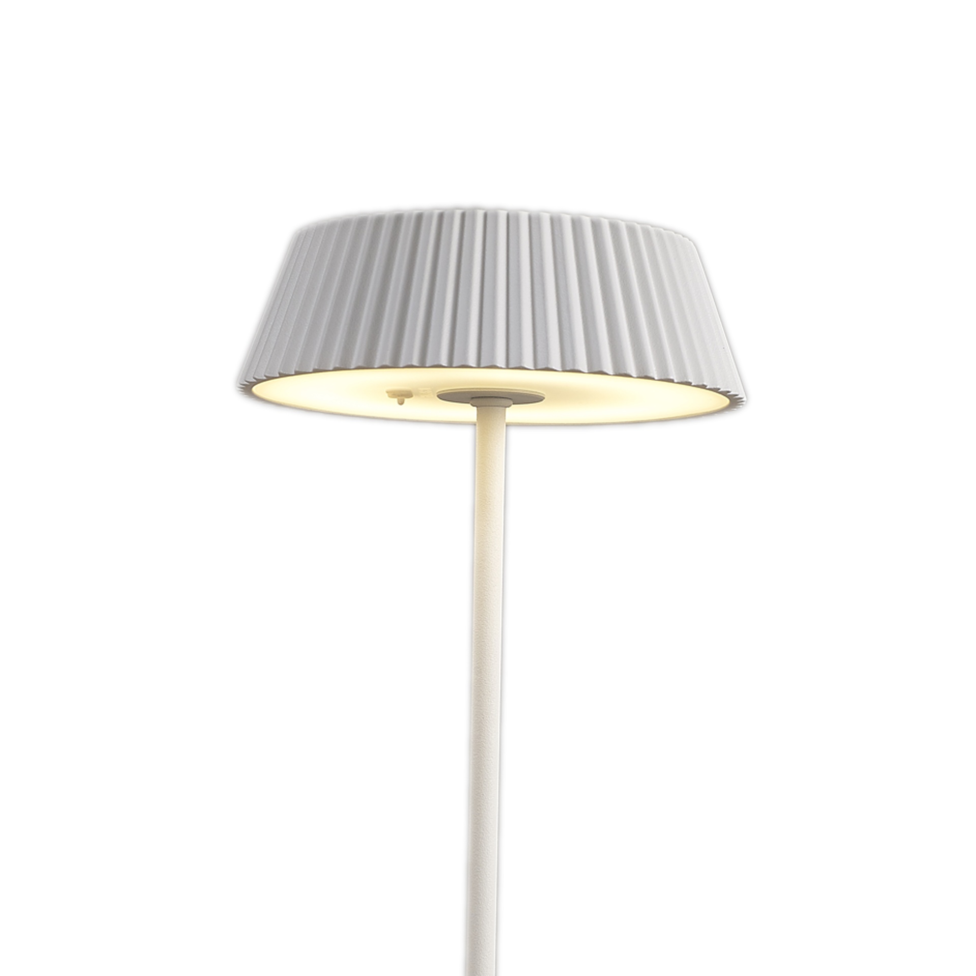 RELAX * DA TAVOLO LED BIANCO - RECARICABILE