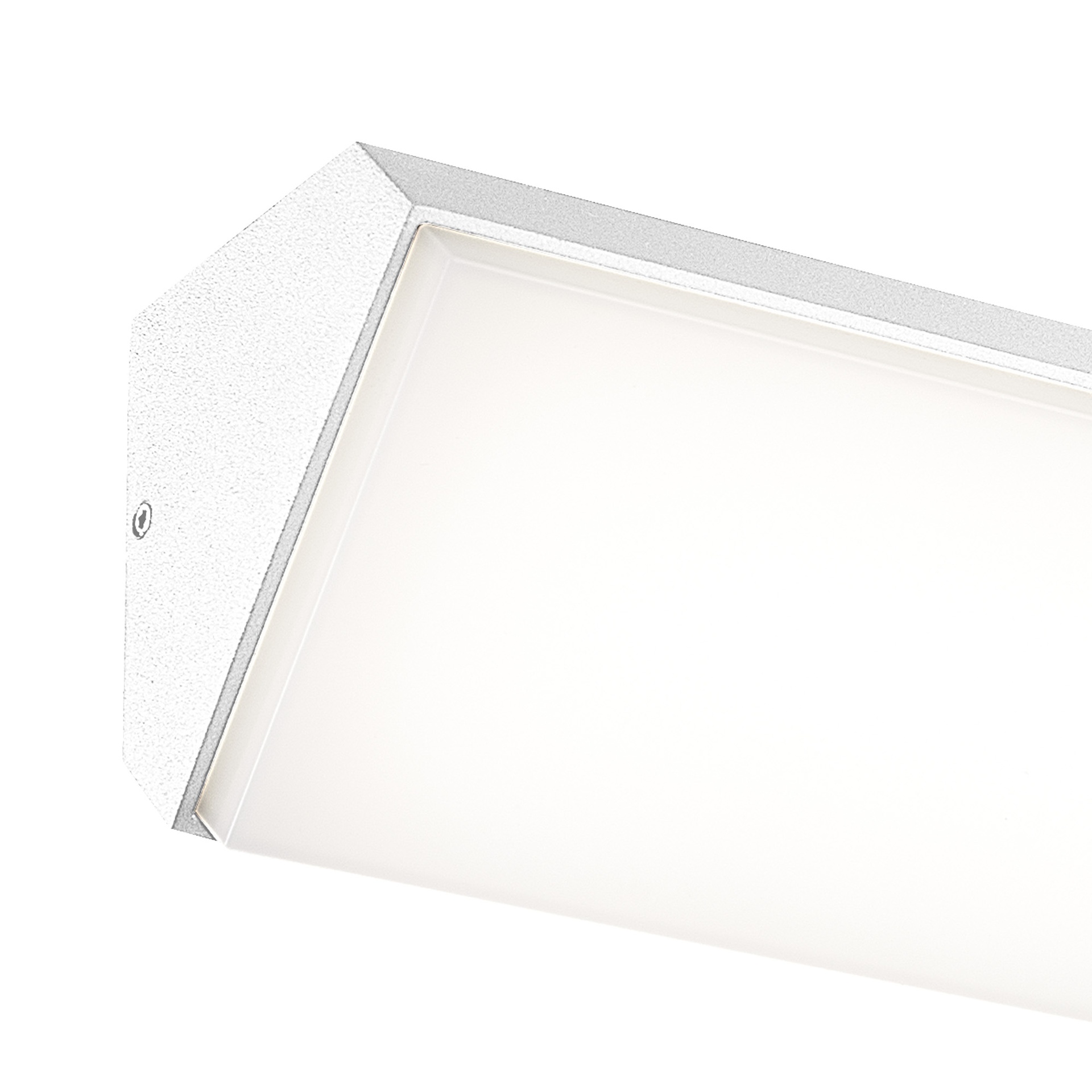 SOLDEN * APPLIQUE EXTÉRIEURE HORIZONTALE LED BLANCHE IP65 - 9W - 3000K