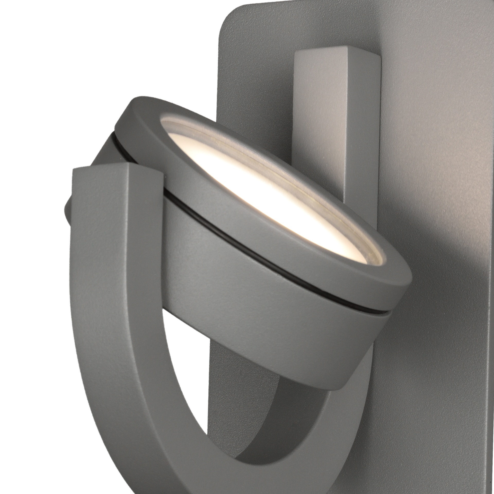 IGUAZU * APPLIQUE ESTERNO GIREVOLE 1L*GX53  GRIGIO SCURO