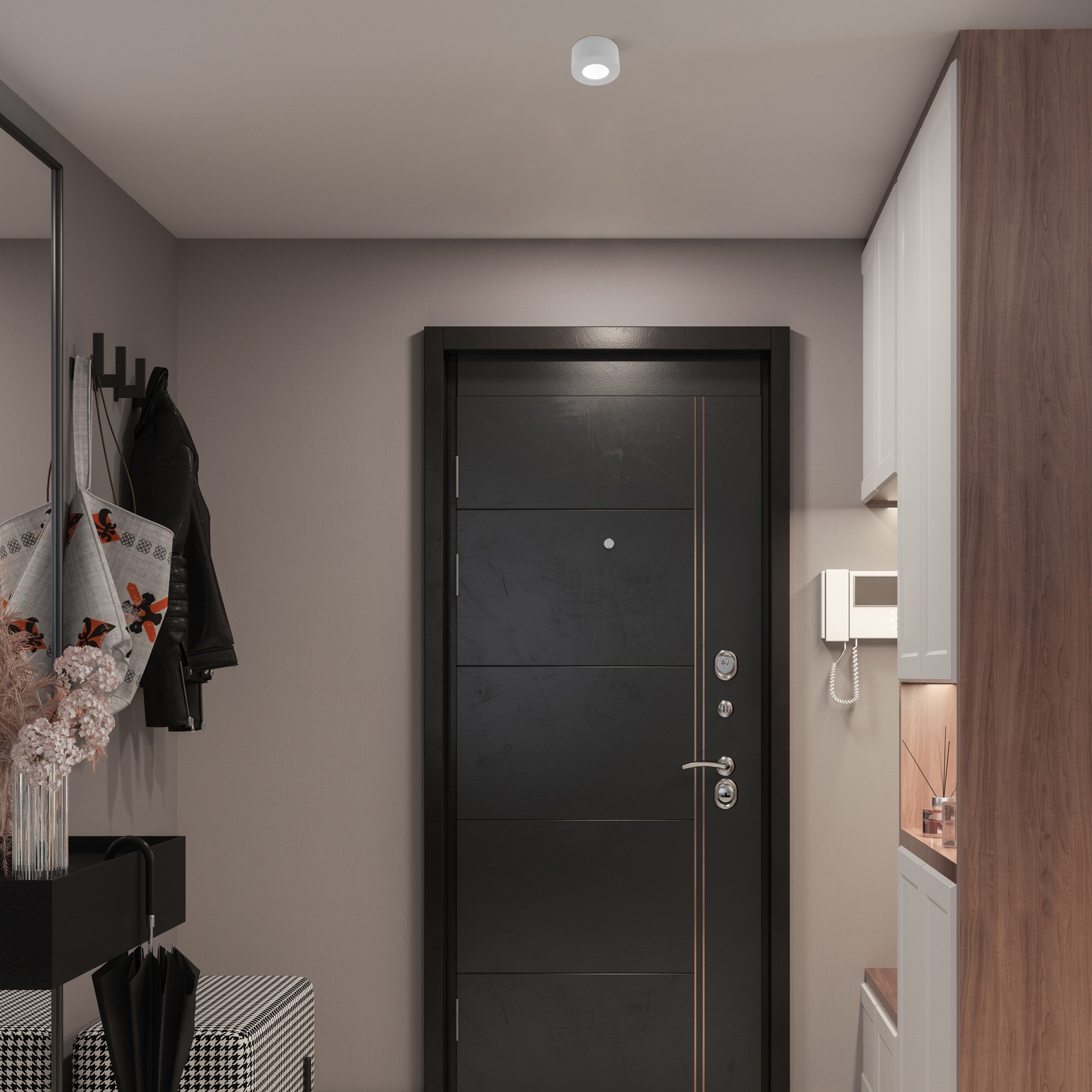 CABRERA * PLAFONIERA LED 6W 3000K BIANCO
