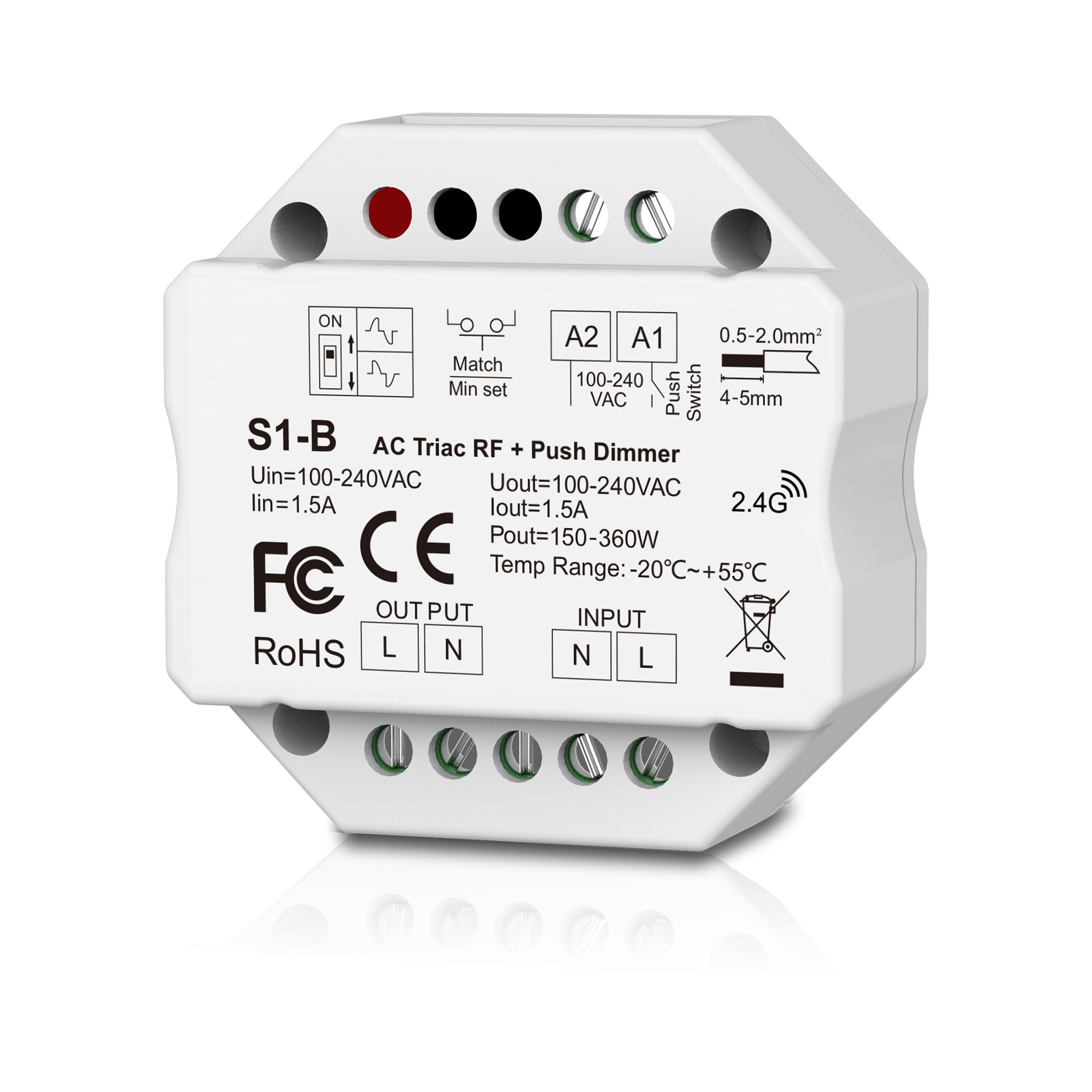 Drivers TRIAC / DALI · Accesorios · Blanco