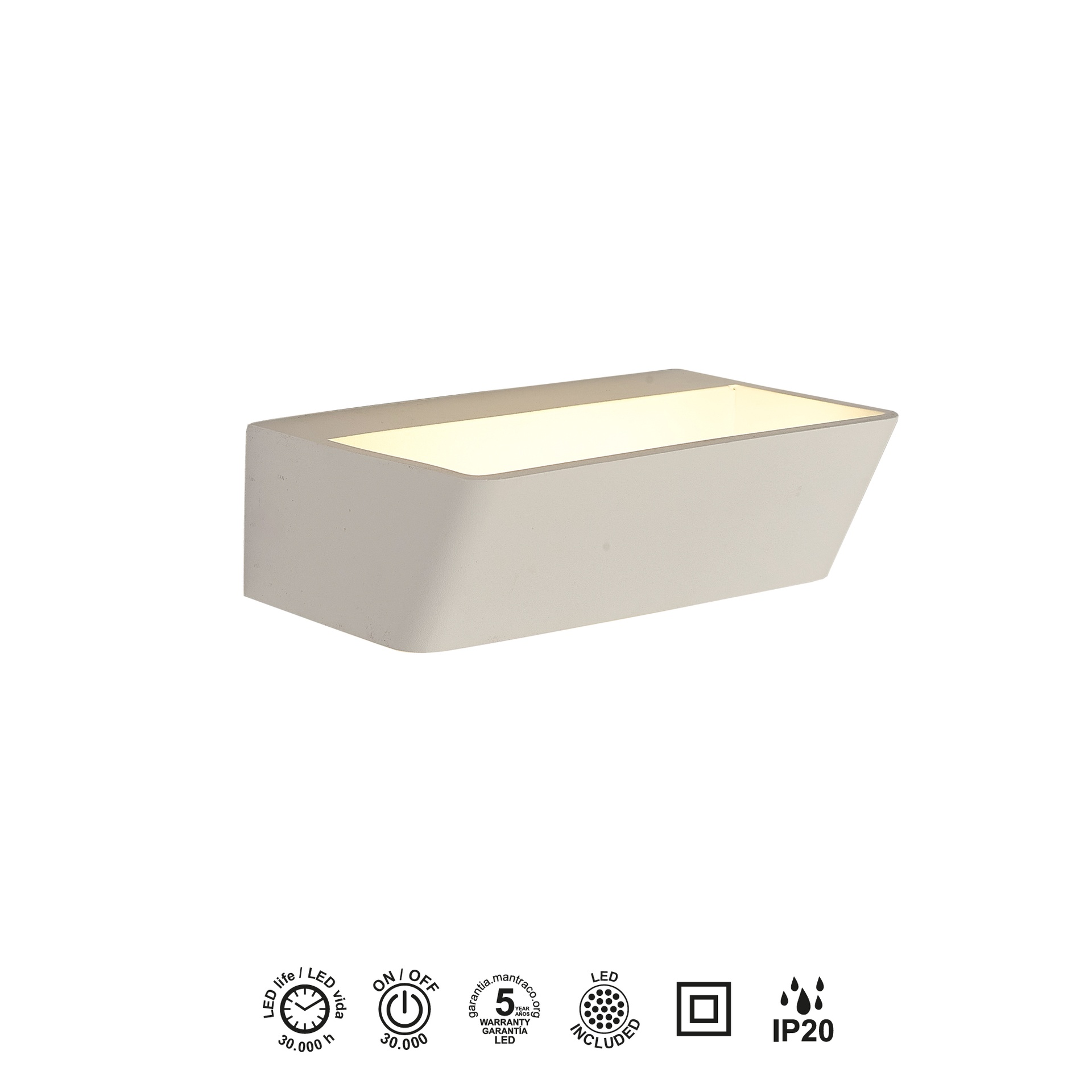 Altea · Luminarias de pared · Blanco