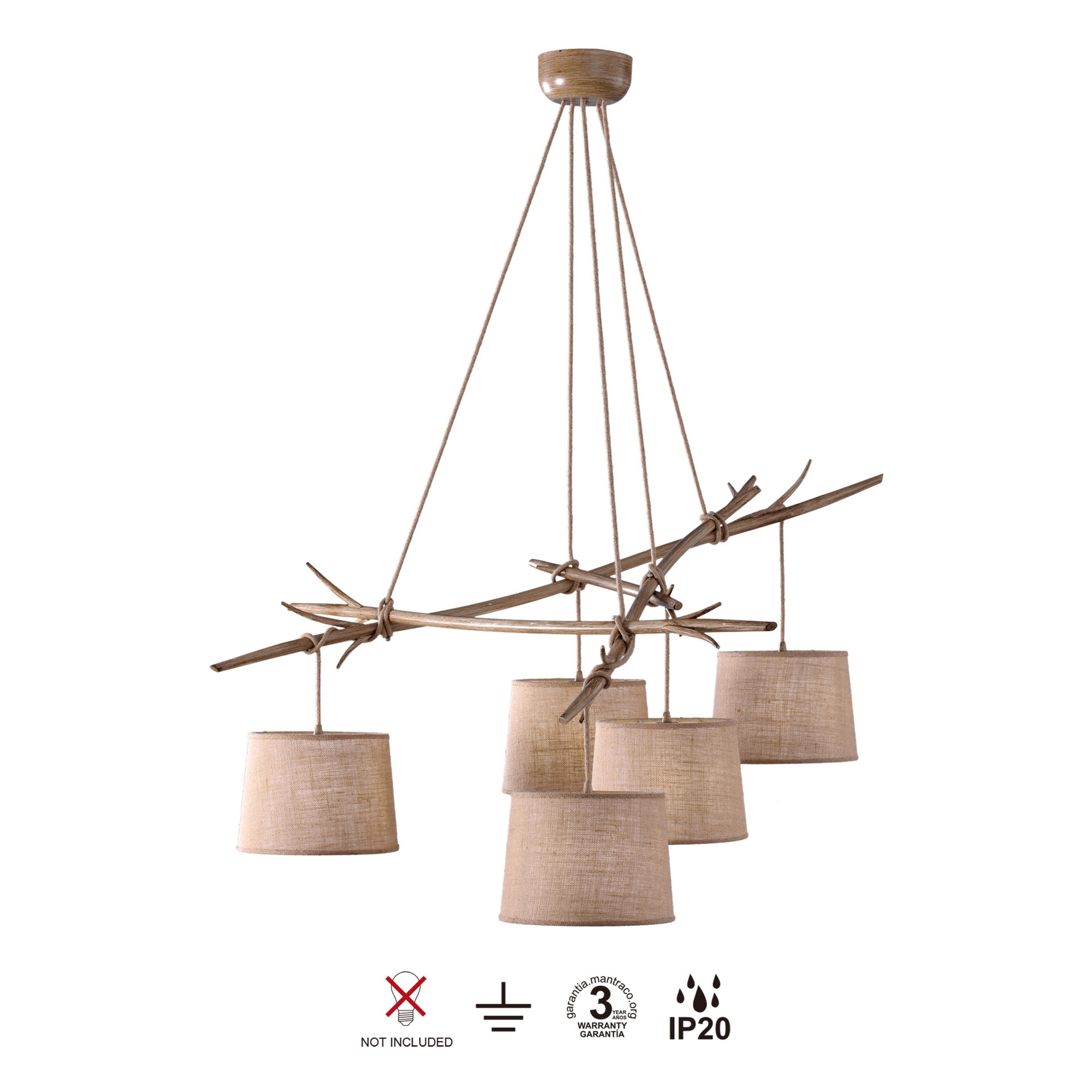 Sabina · Luminarias de techo · Imitacion madera
