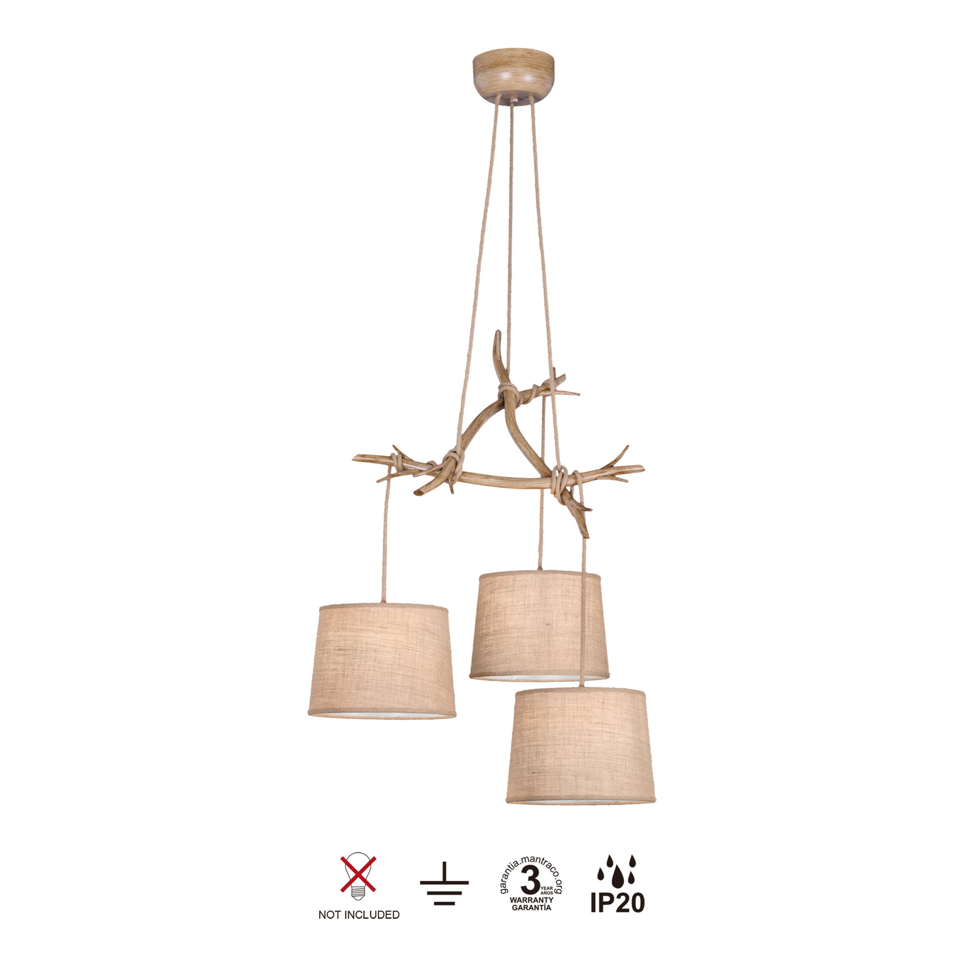 Sabina · Luminaires de plafond · Effet bois