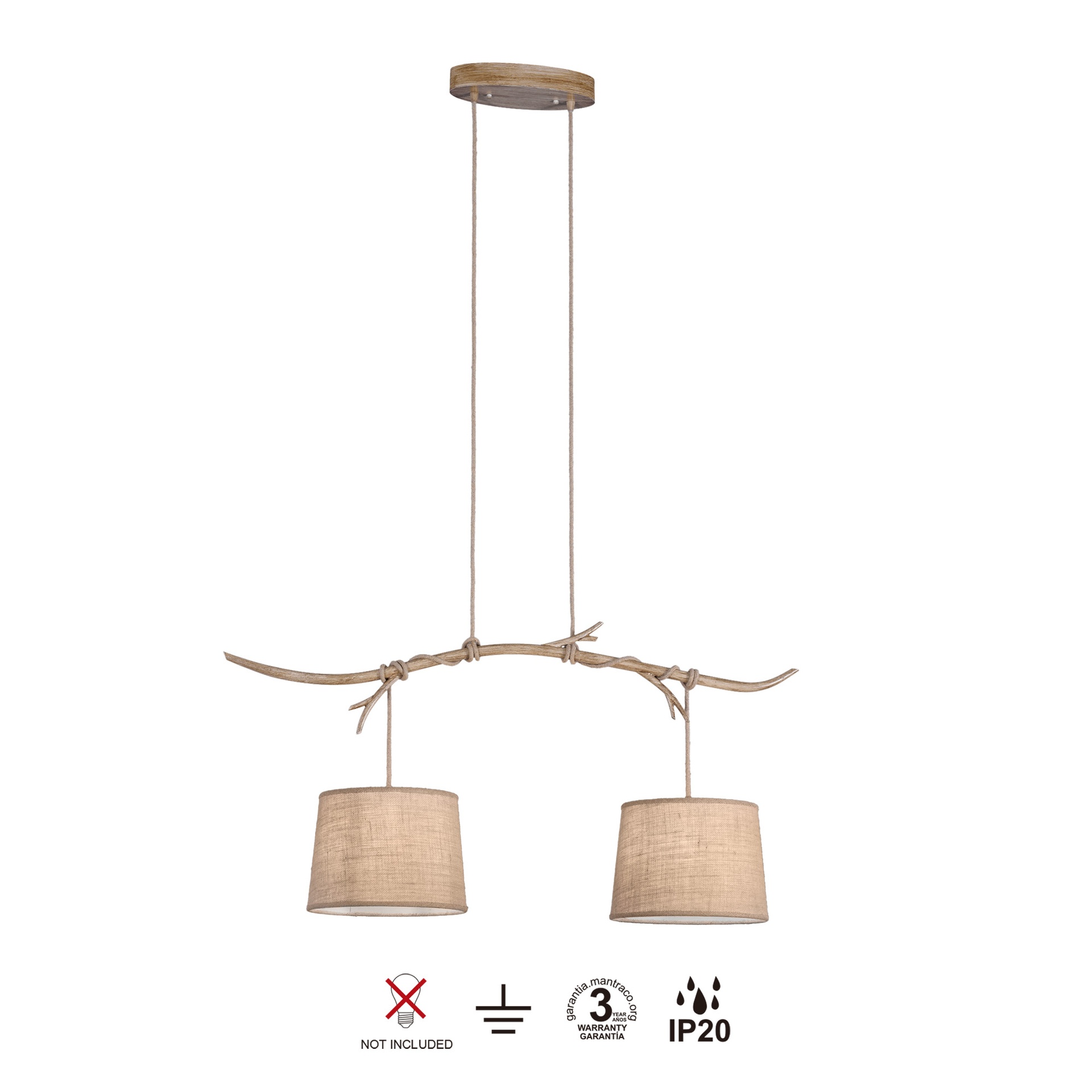 LAMPE DE LIGNE SABINA * 2L