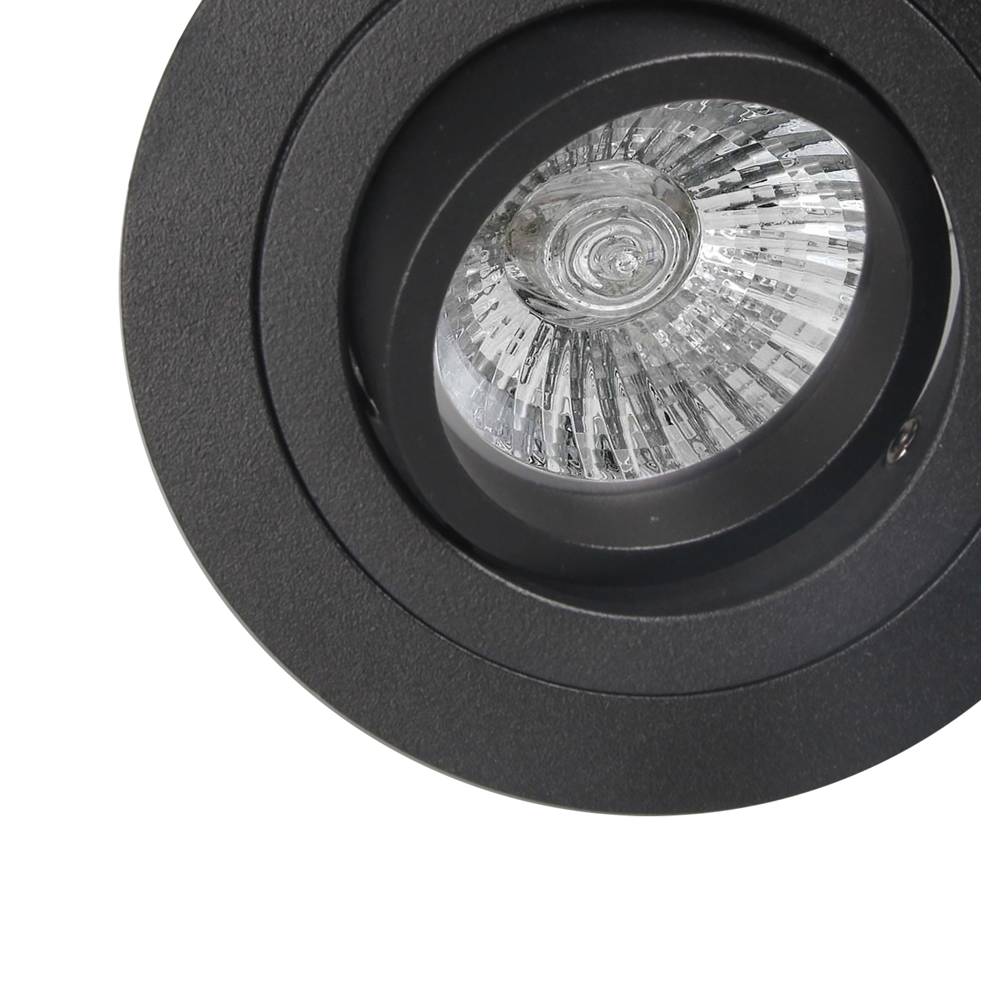 BASICO GU10 * RECESSED (ROUND)  BLACK