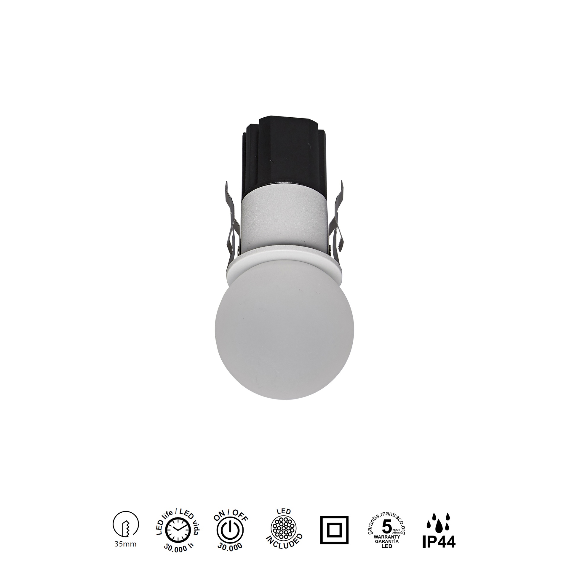 BEAD * LED SPOT 7W IP44 2700K