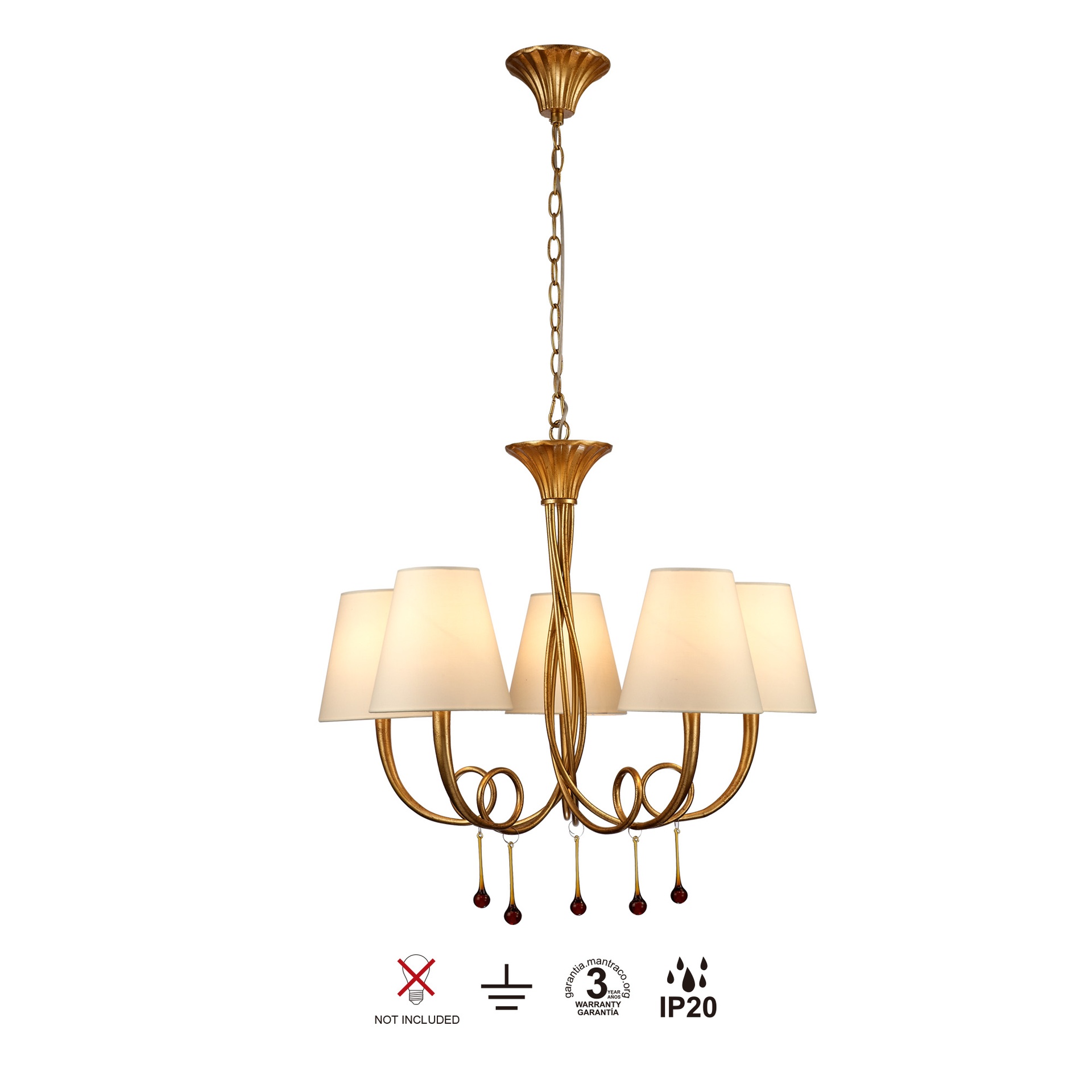 PAOLA*ORO* LAMPADA 5L