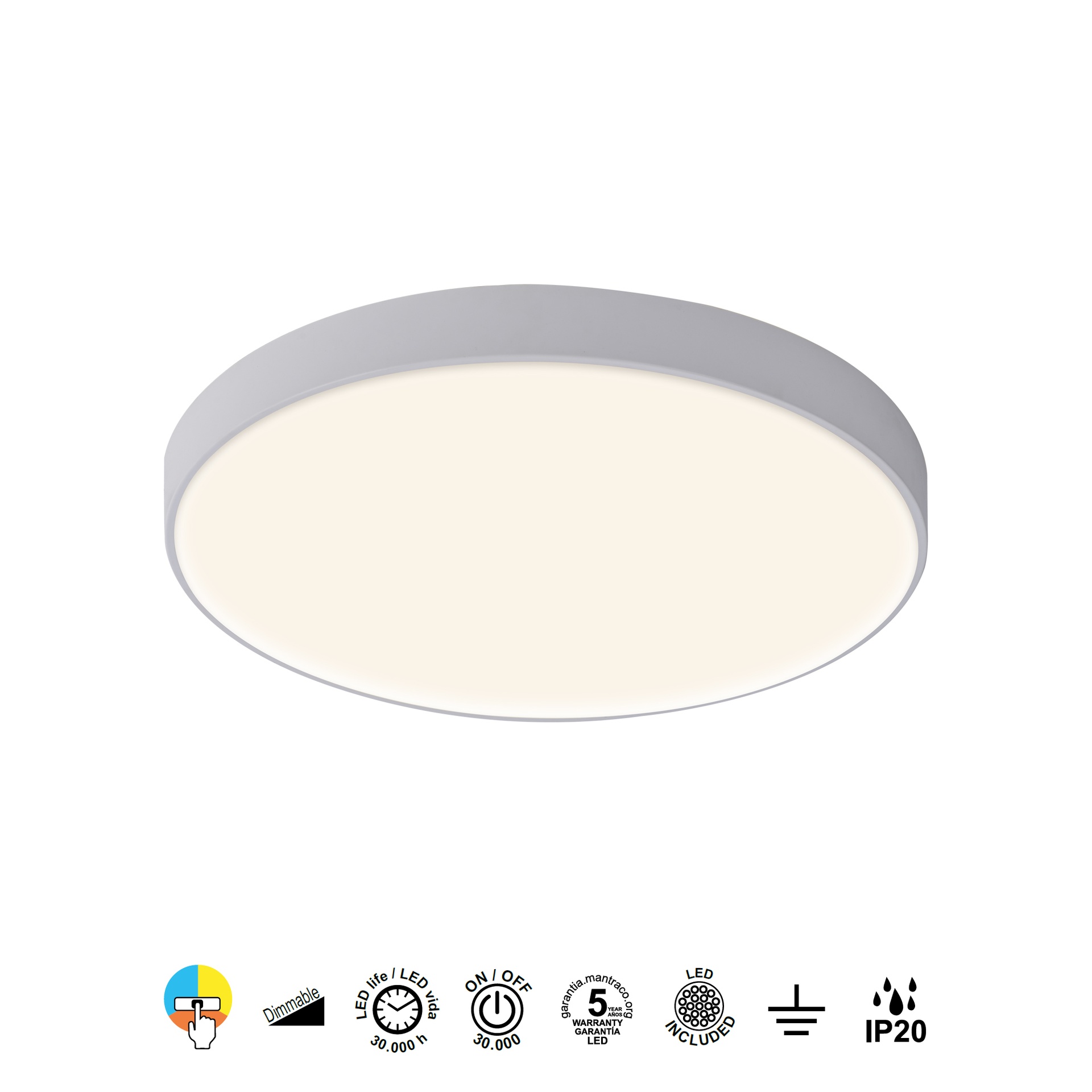 Cumbuco II · Plafones · Blanco
