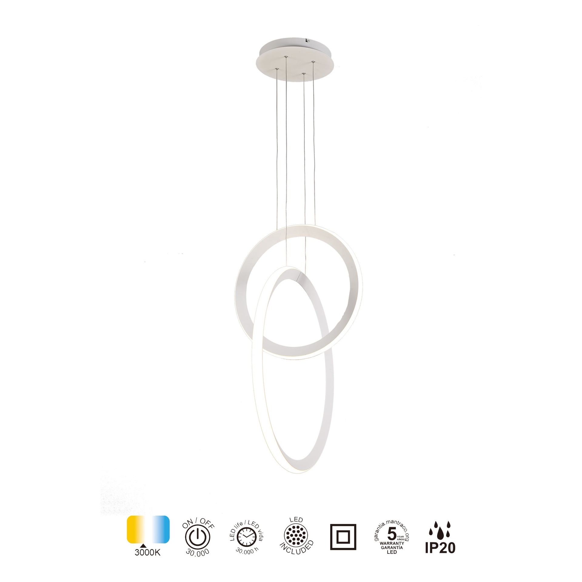 KITESURF BIANCO * LAMPADA 48W