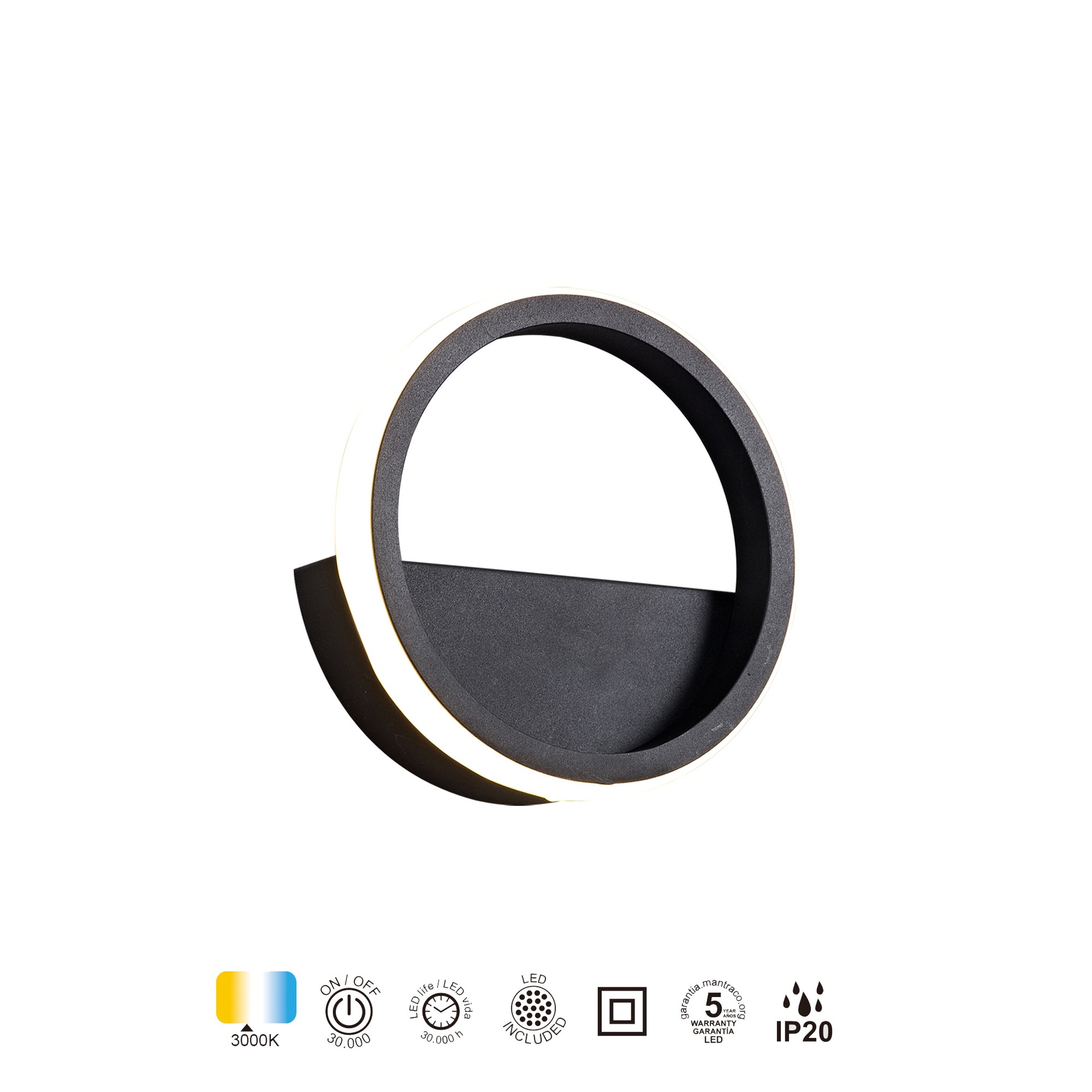 KITESURF NERGO * WALL LAMP 8W