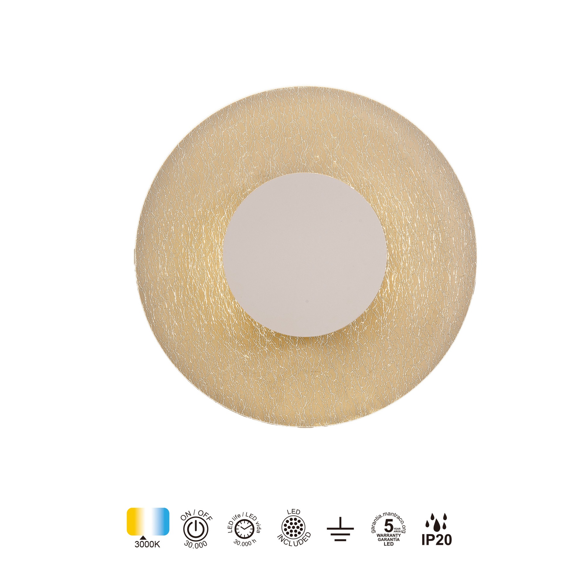 Jewel · Luminaires muraux · Blanc