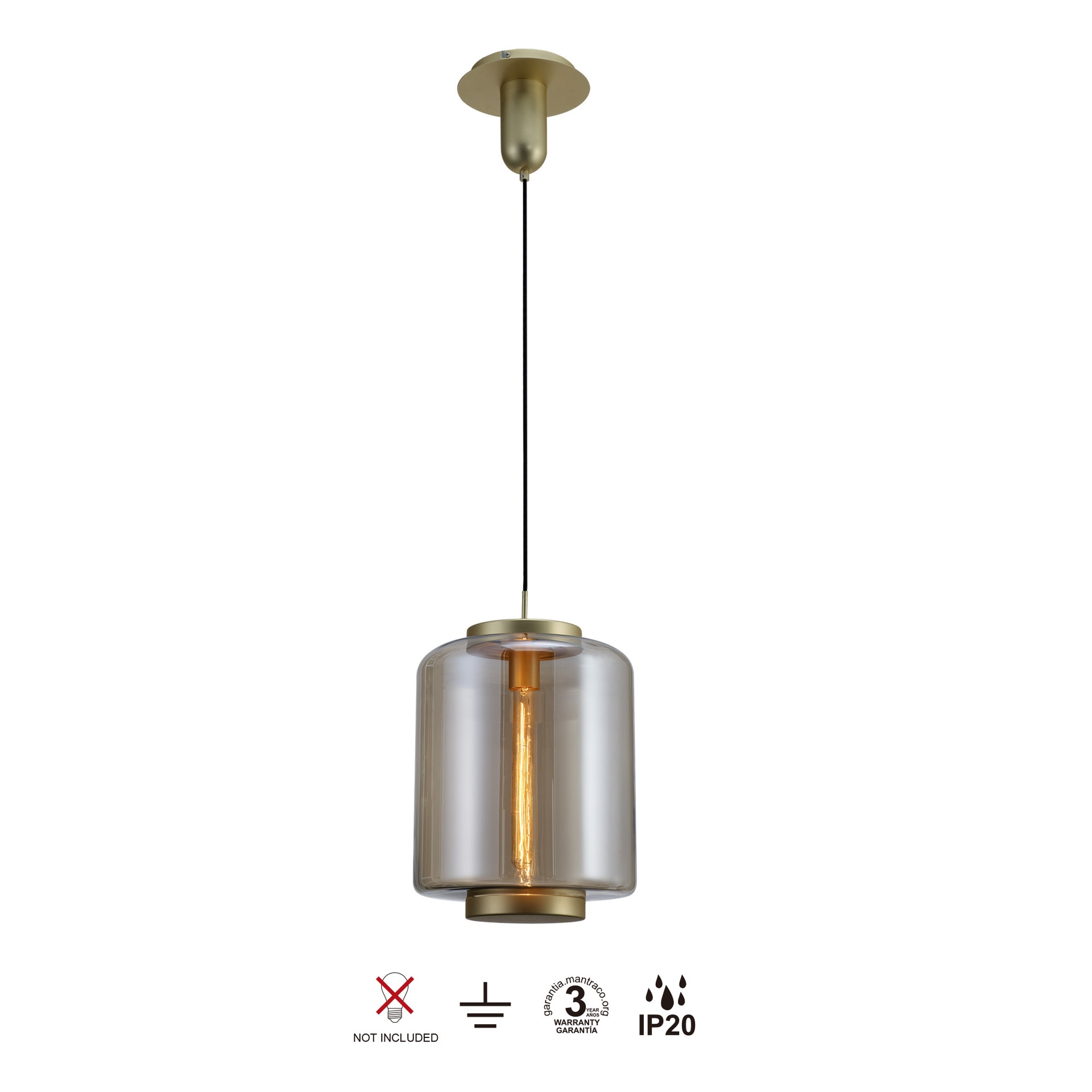 JARRAS * LAMPADA 1L MEDIA - COGNAC