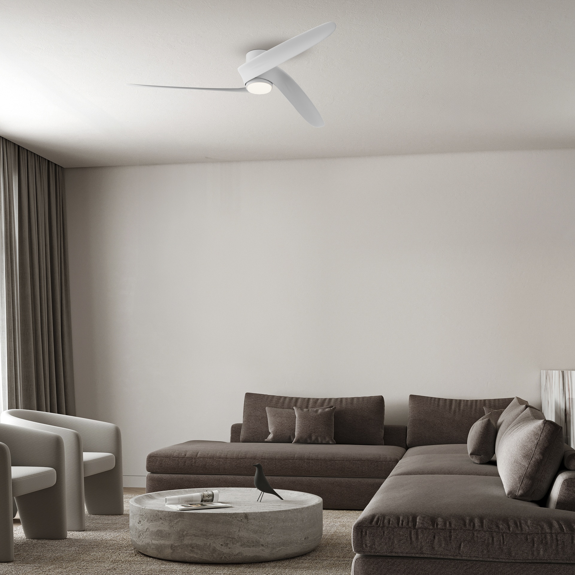 GROENLAND M* LED FAN CEILING WHITE 20W-2700K-5000K *****F*****