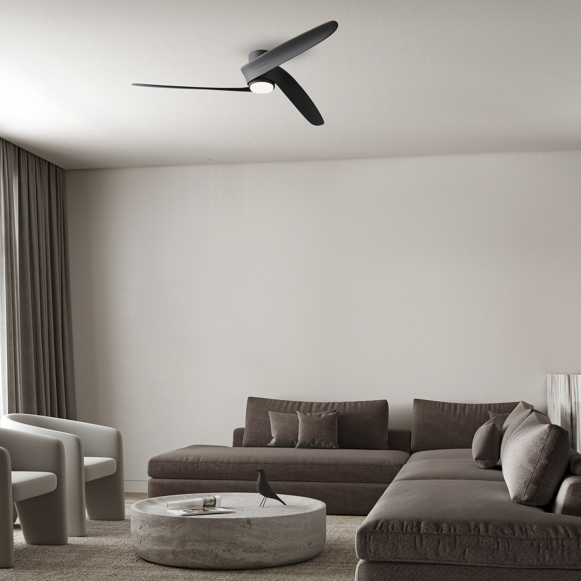 GROENLAND M* VENTILATORE LED 20W-2700K-5000K  ****L****