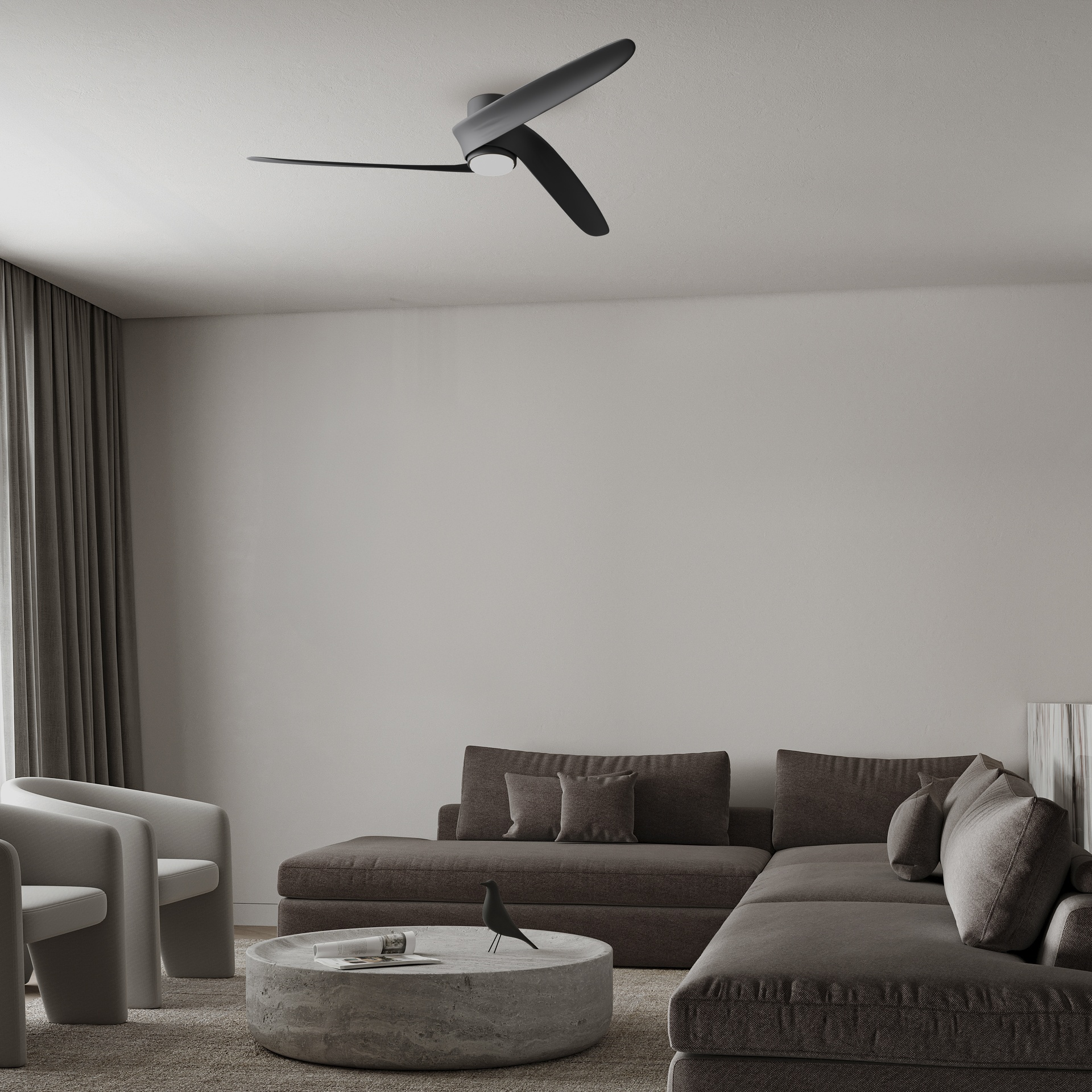 GROENLAND M* VENTILATORE LED 20W-2700K-5000K  ****L****
