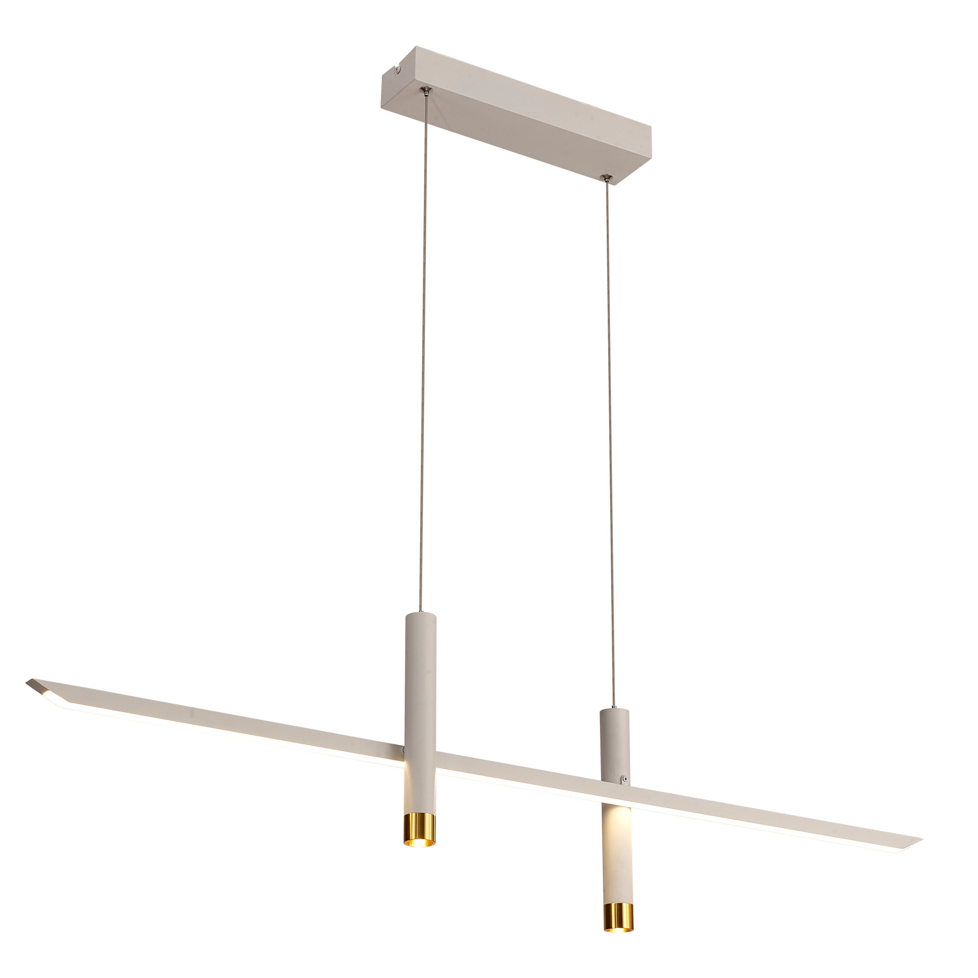 Esparta · Lampade da soffitto · Bianco + Oro