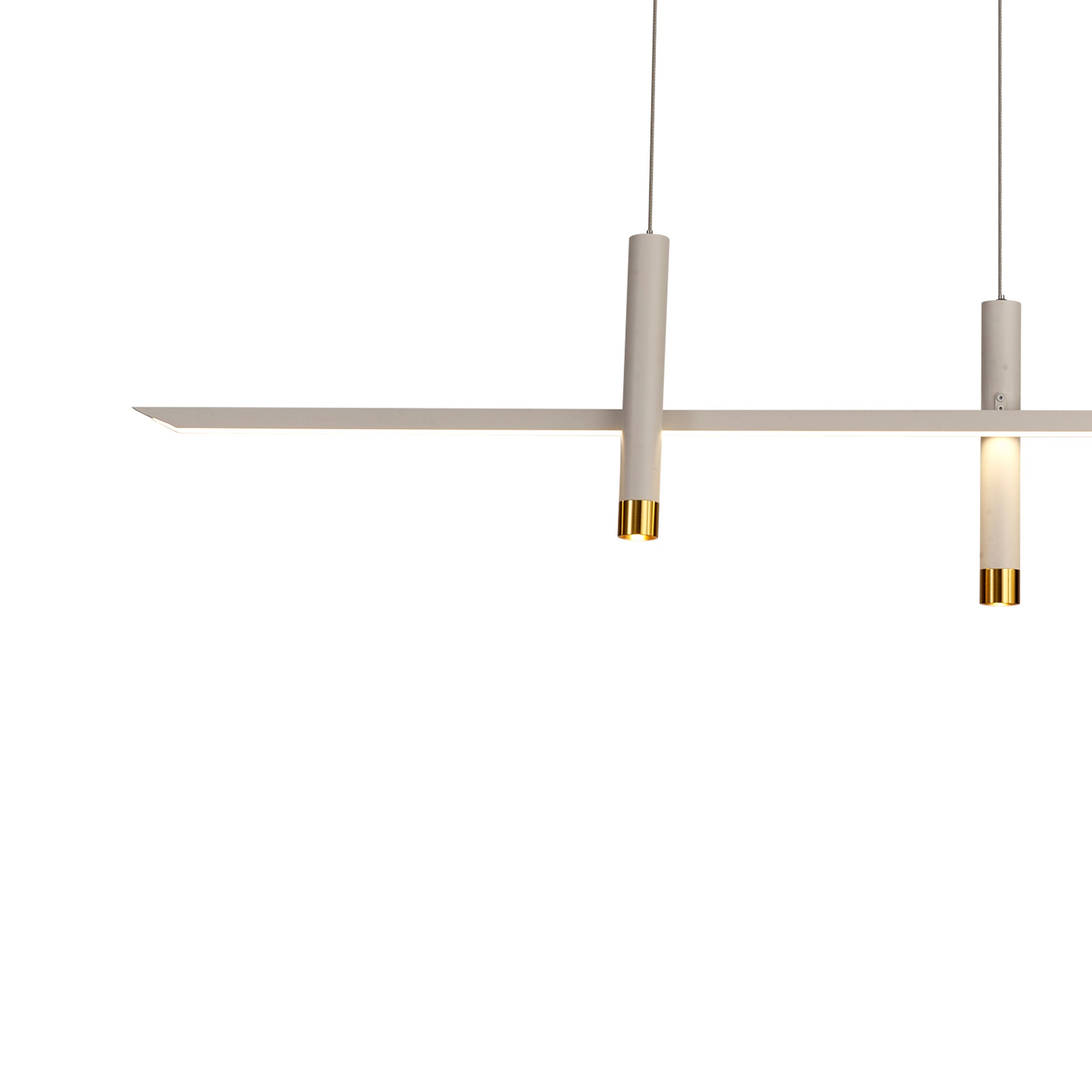 Esparta · Lampade da soffitto · Bianco + Oro