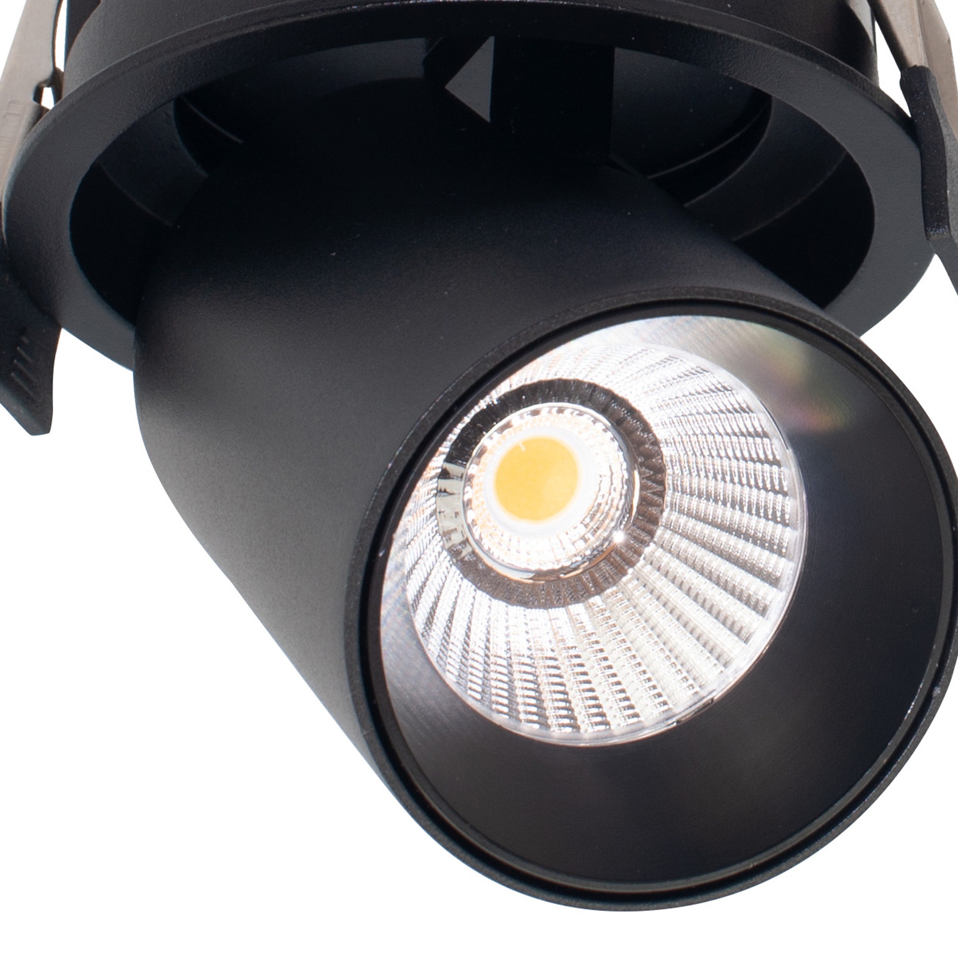 GARDA * INCASSATO LED COB (Basculante) NERO 12W - 2700K