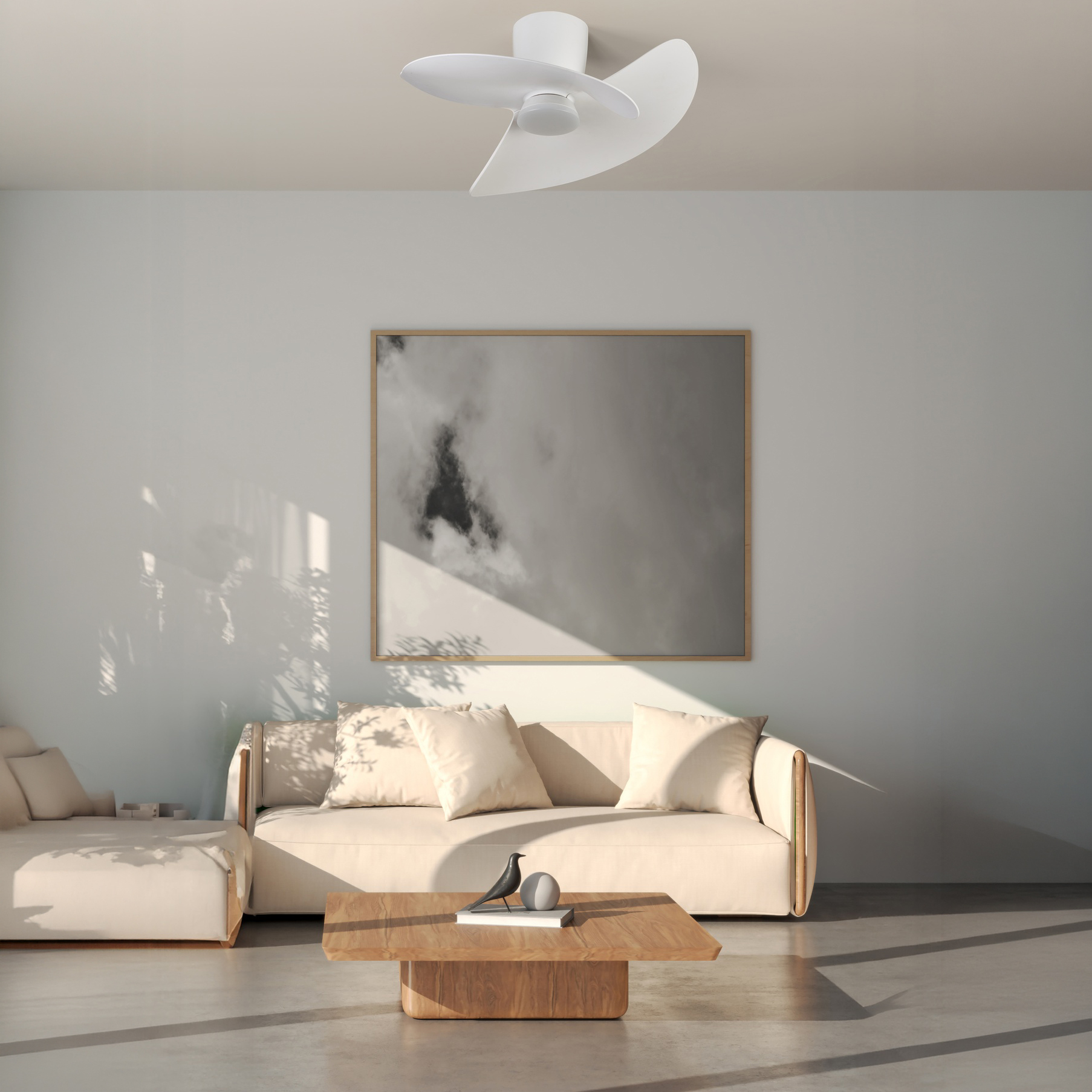 ONA * PLAFÓN / VENTILADOR  - BLANCO