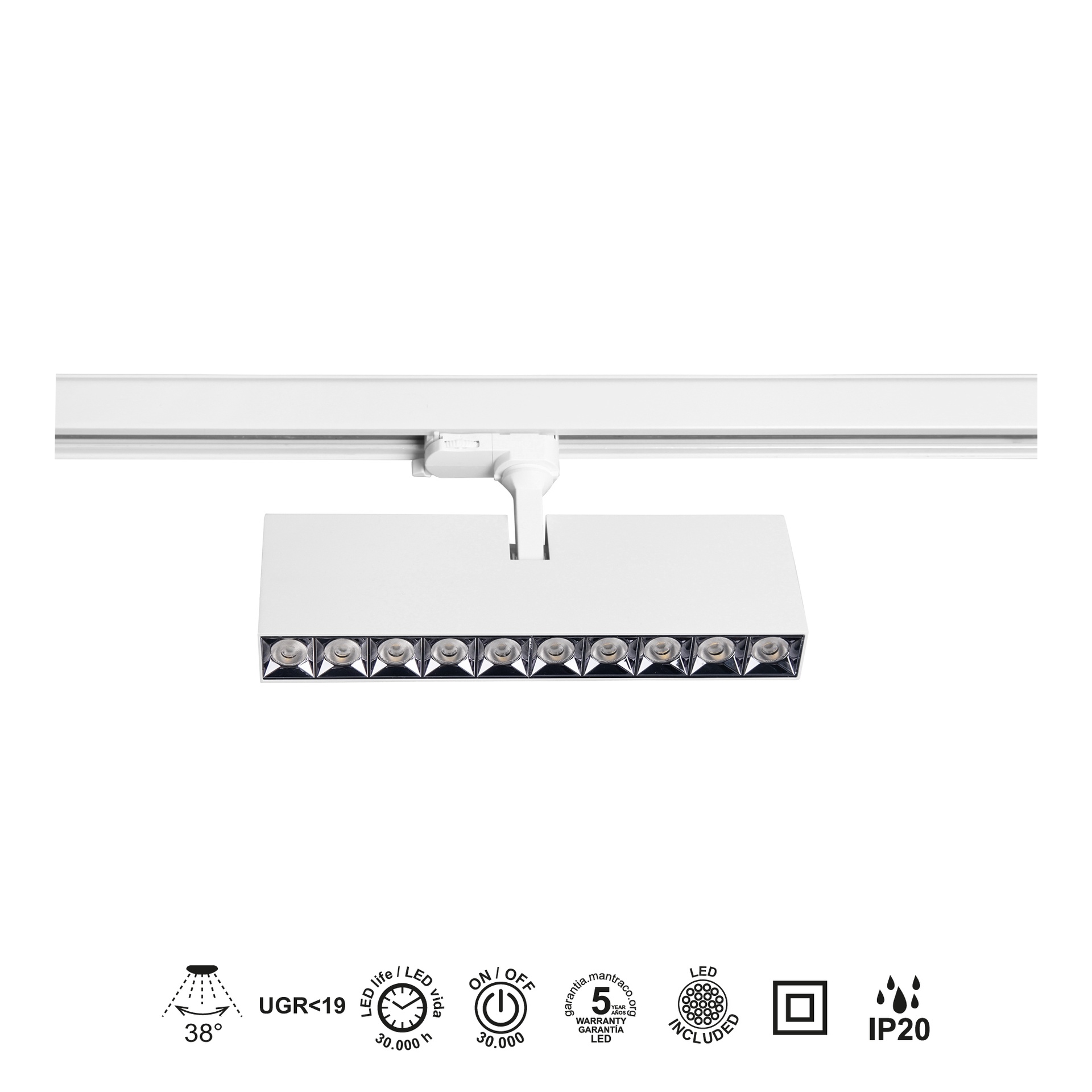 Itaca · Trifásico 220V · Blanco