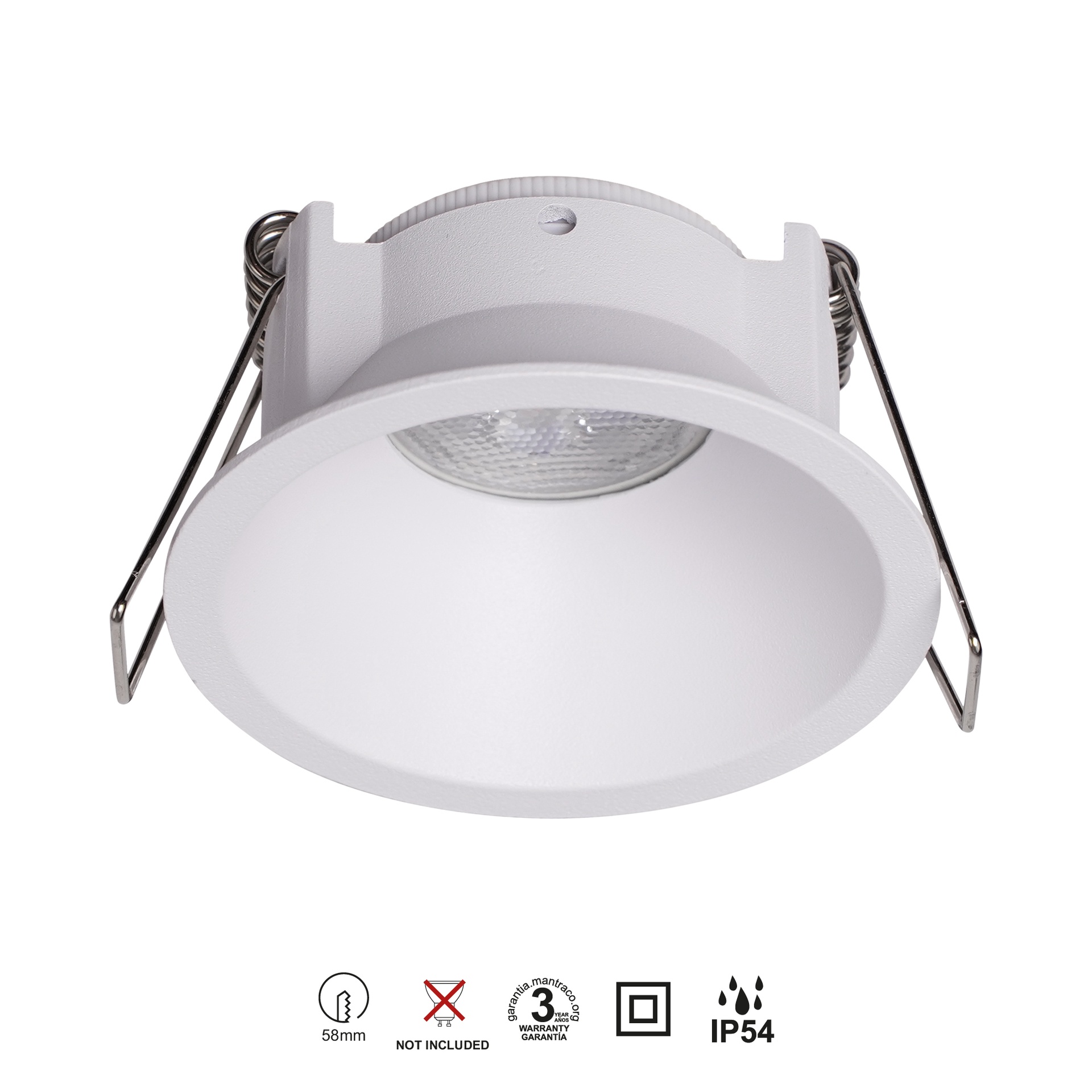 Kiel · Recessed lights · Black