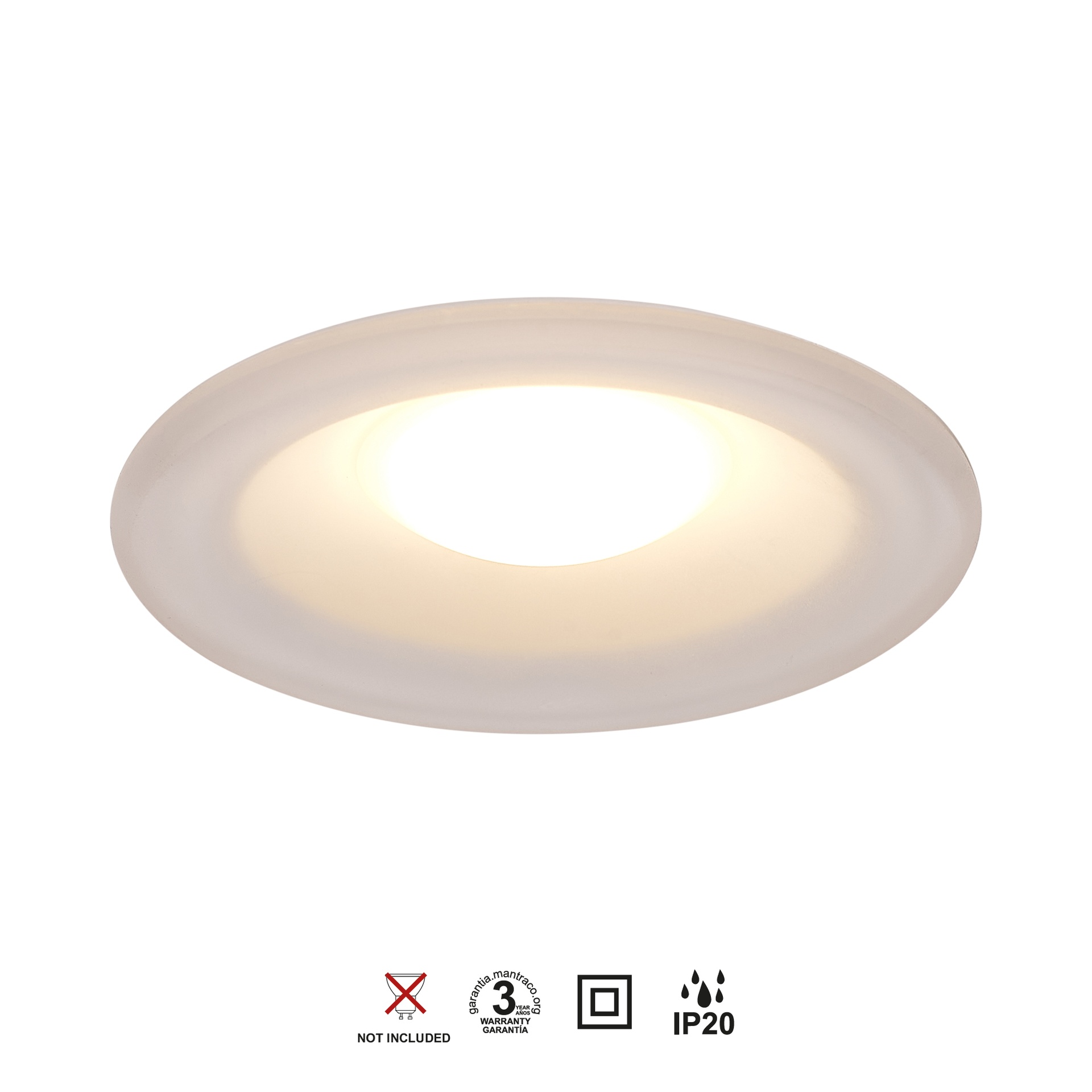 Lagos · Luminaires encastrés · Blanc