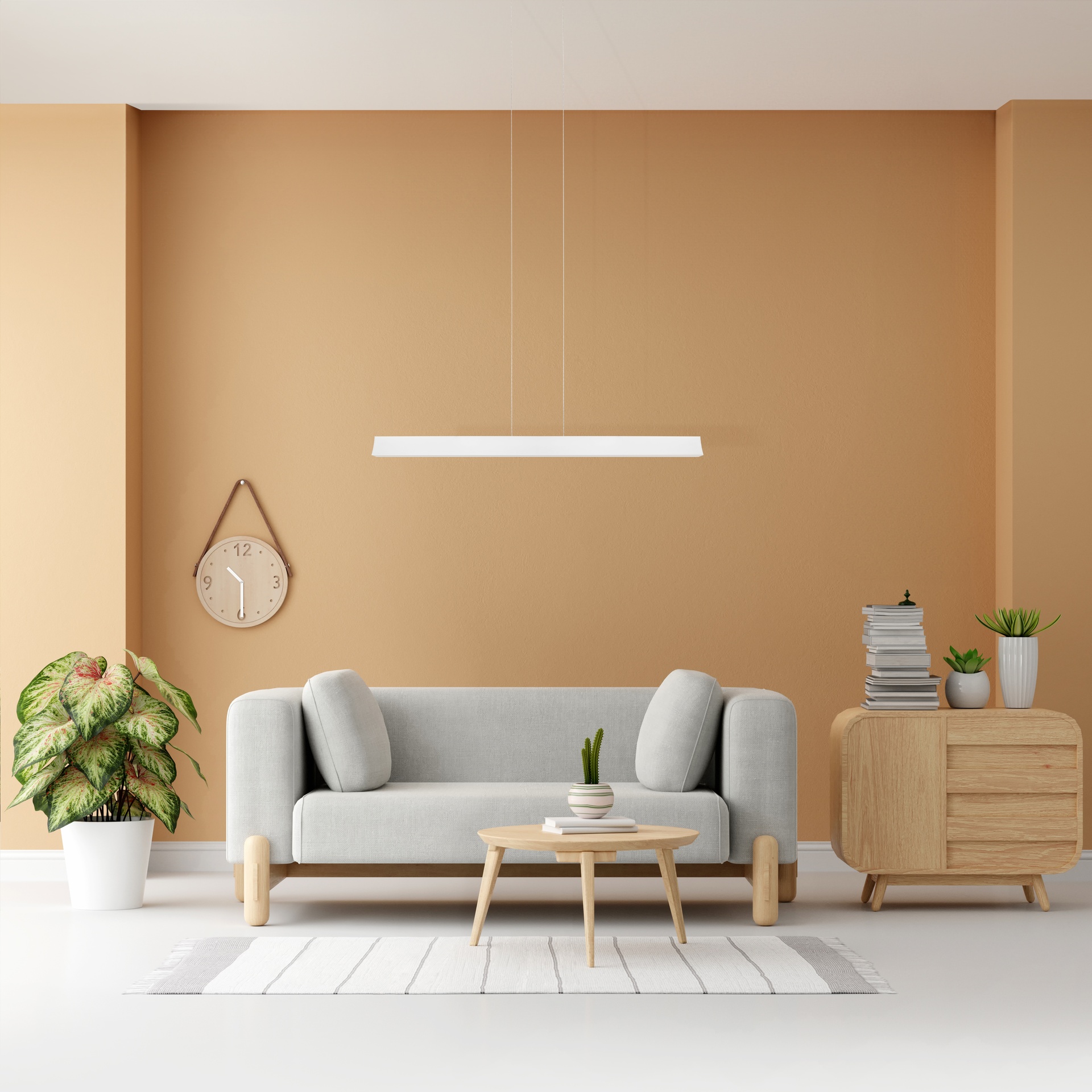 HANOK * LED LINEL PENDANT 38W 4000K 110º WHITE