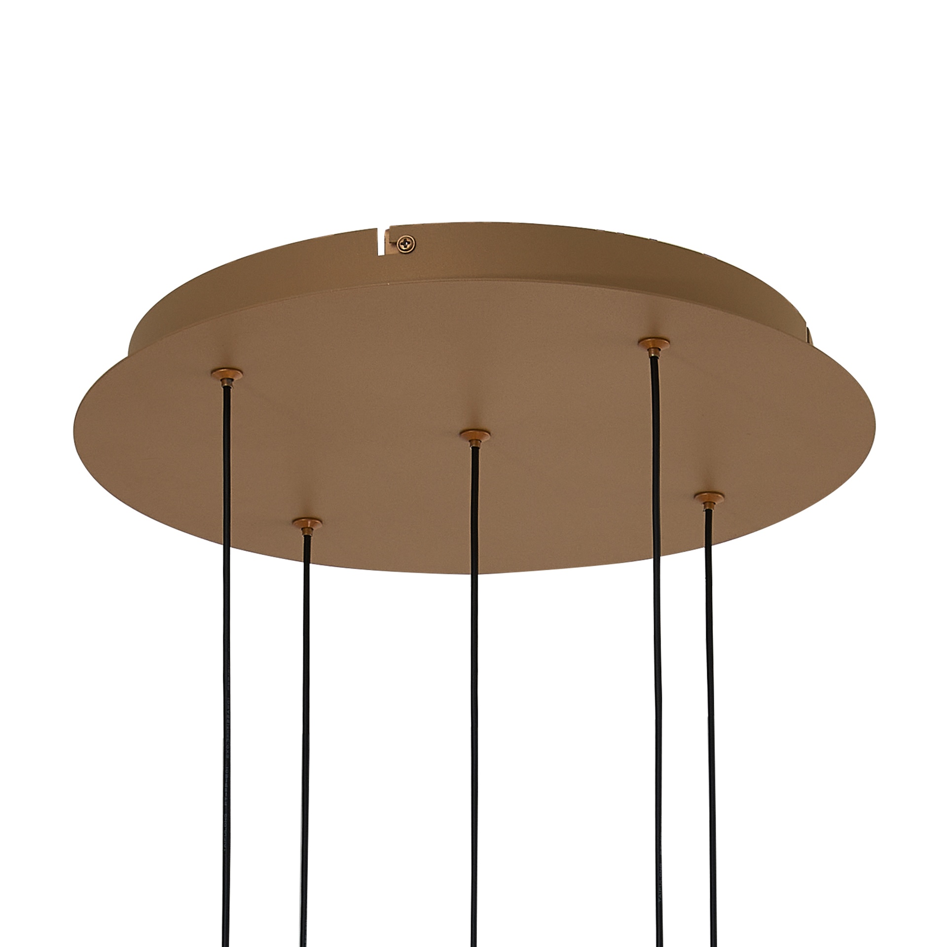 ANDROMEDA * PENDANT 5L- BASE (ROUND)  GOLD - 8941(X2) +8938+8939+8940