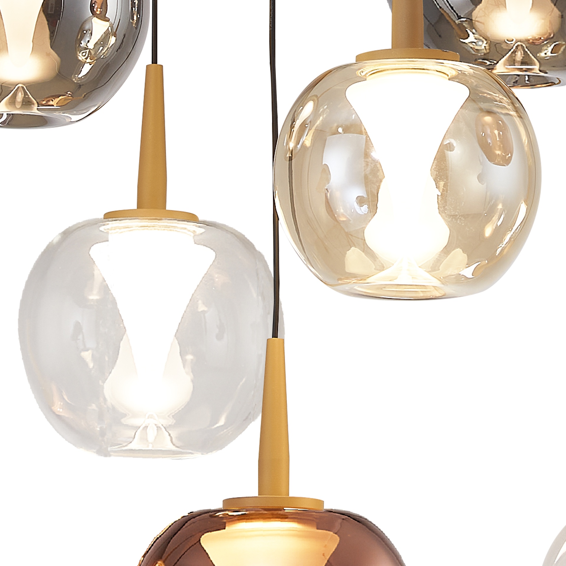ANDROMEDA * PENDANT 8L- BASE (RECTANGULE)  GOLD - 8941+8938+8939+8940