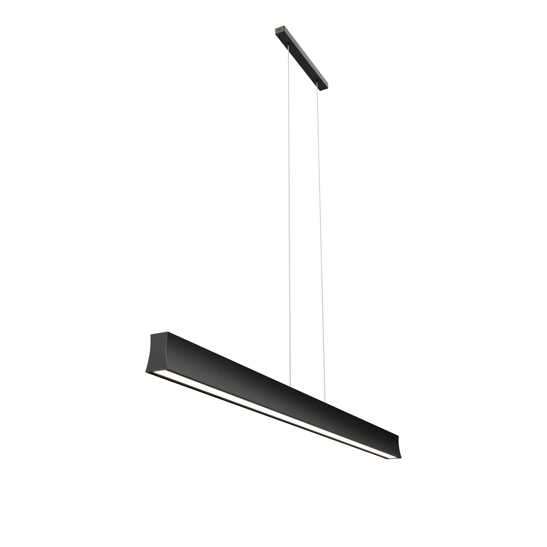 HANOK * LAMPADA LINEALE LED 38W 3000K 110º NERA