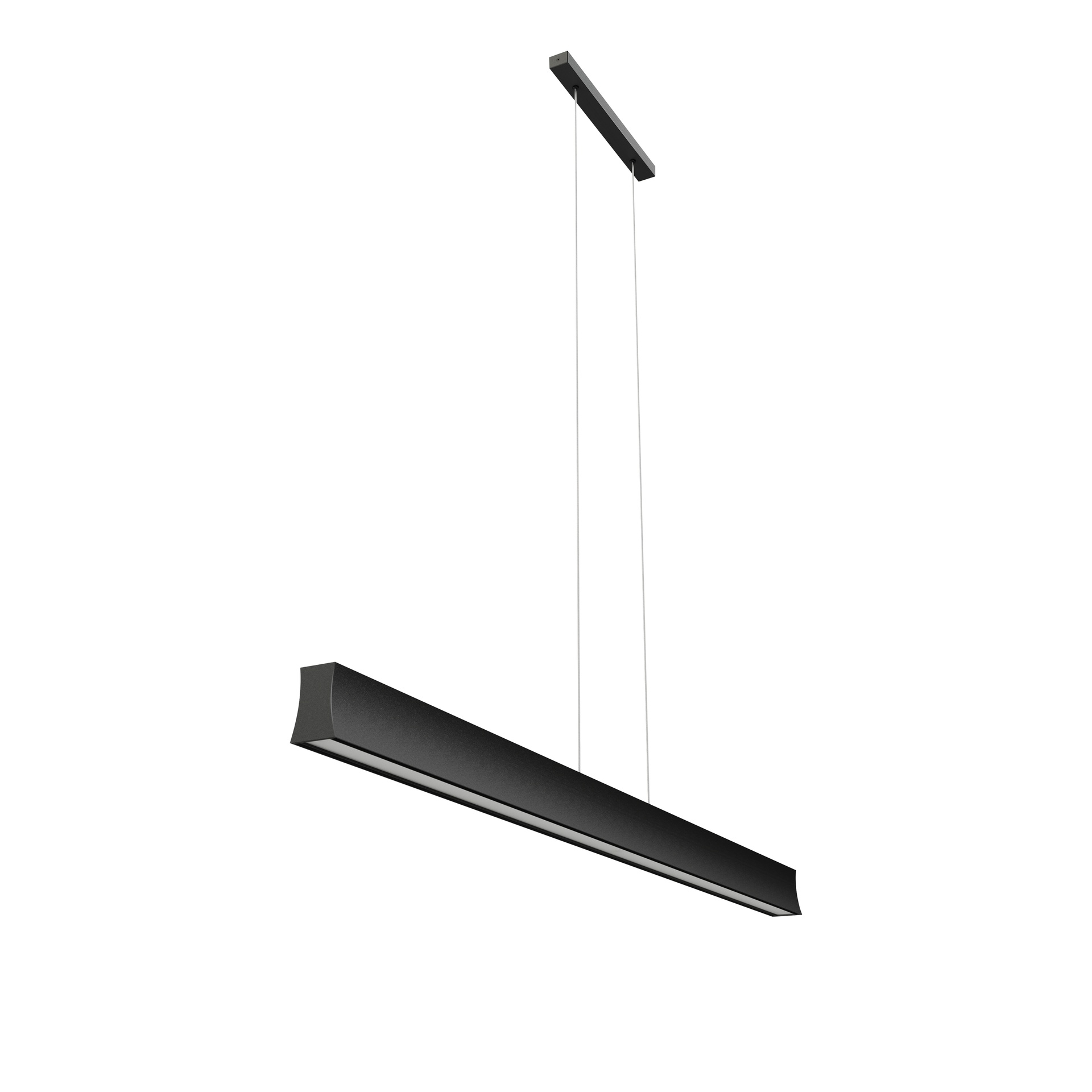 HANOK * LAMPADA LINEALE LED 38W 3000K 110º NERA