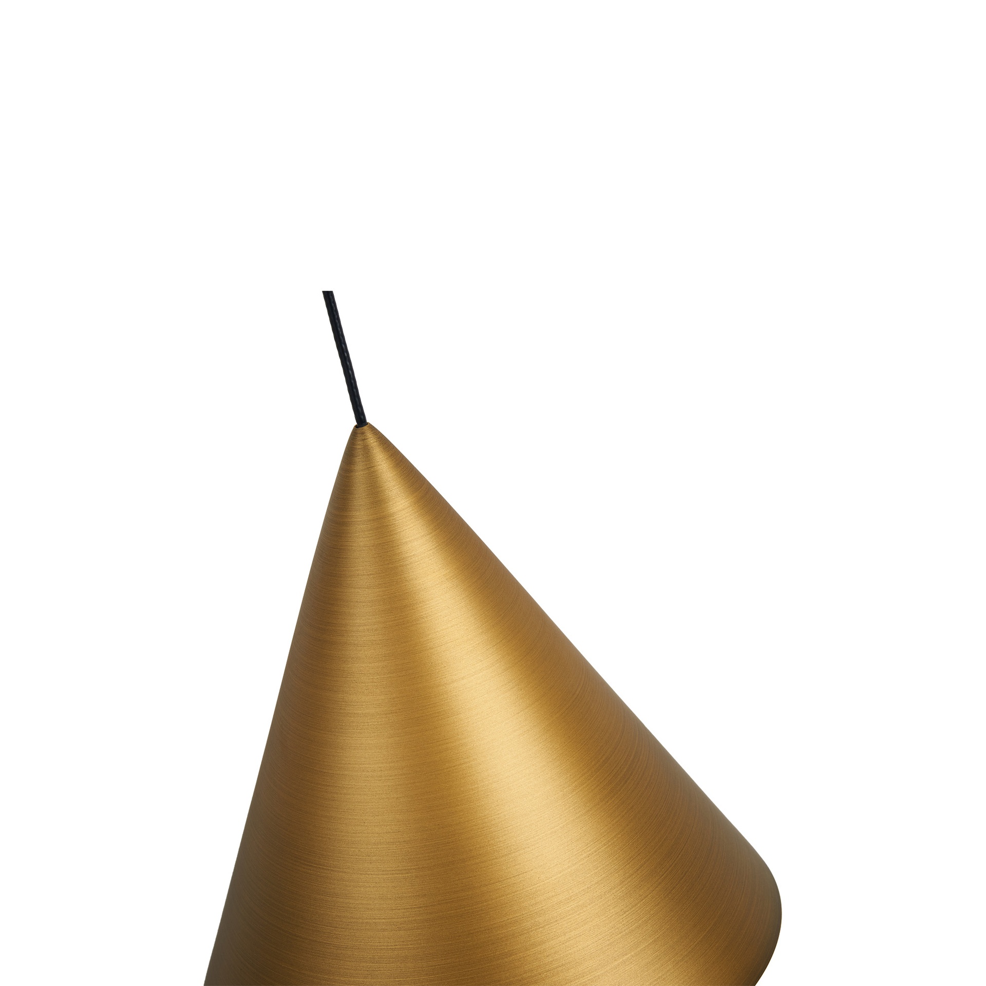 CONO * LED Pendant LED 10W - Leather - 18 CM - Dimmable TRIAC