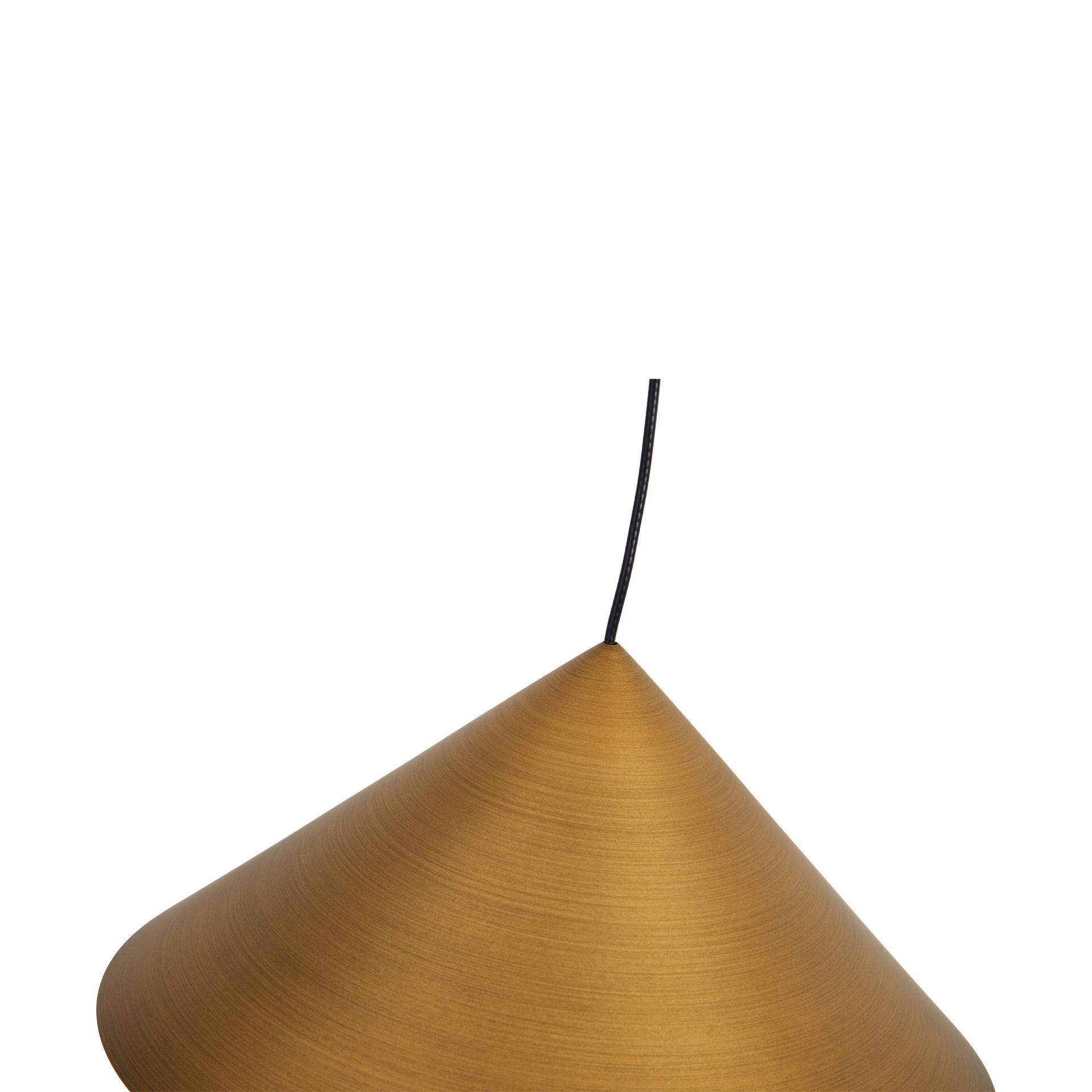 CONO * LED Pendant LED 10W - Leather - 24 CM - Dimmable TRIAC