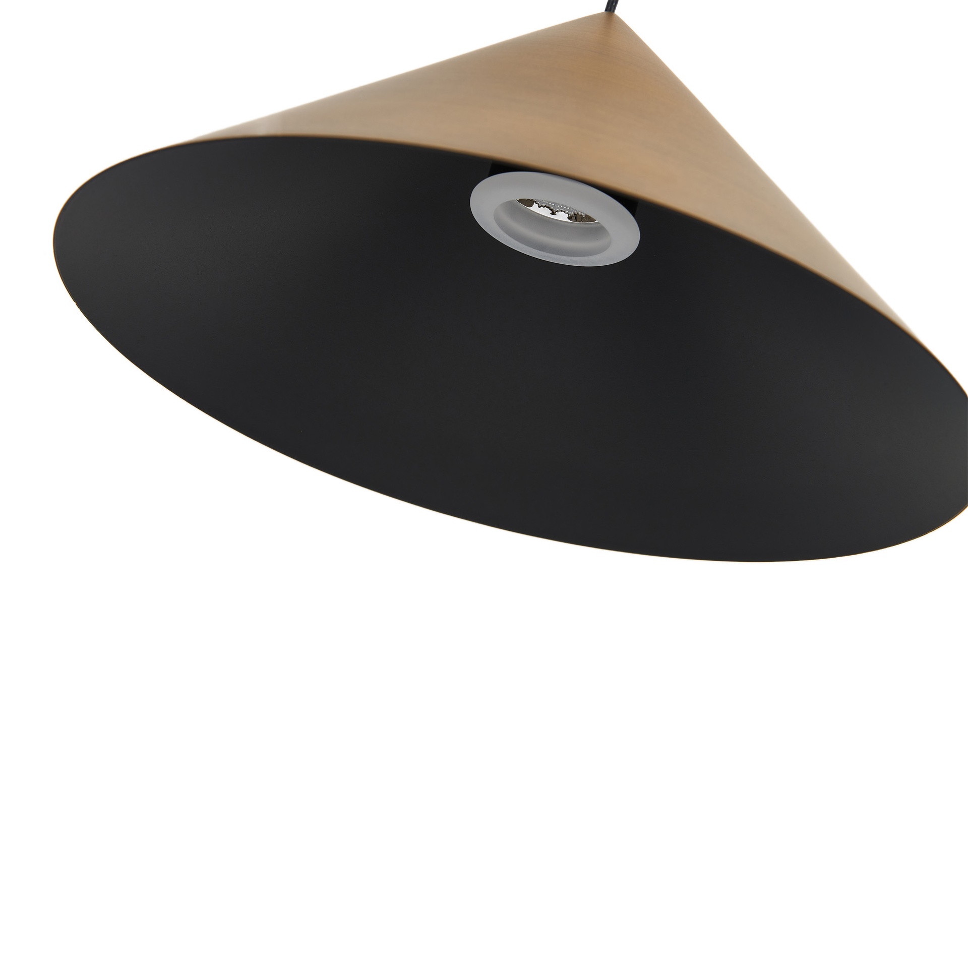 CONO * LED Pendant LED 10W - Leather - 24 CM - Dimmable TRIAC